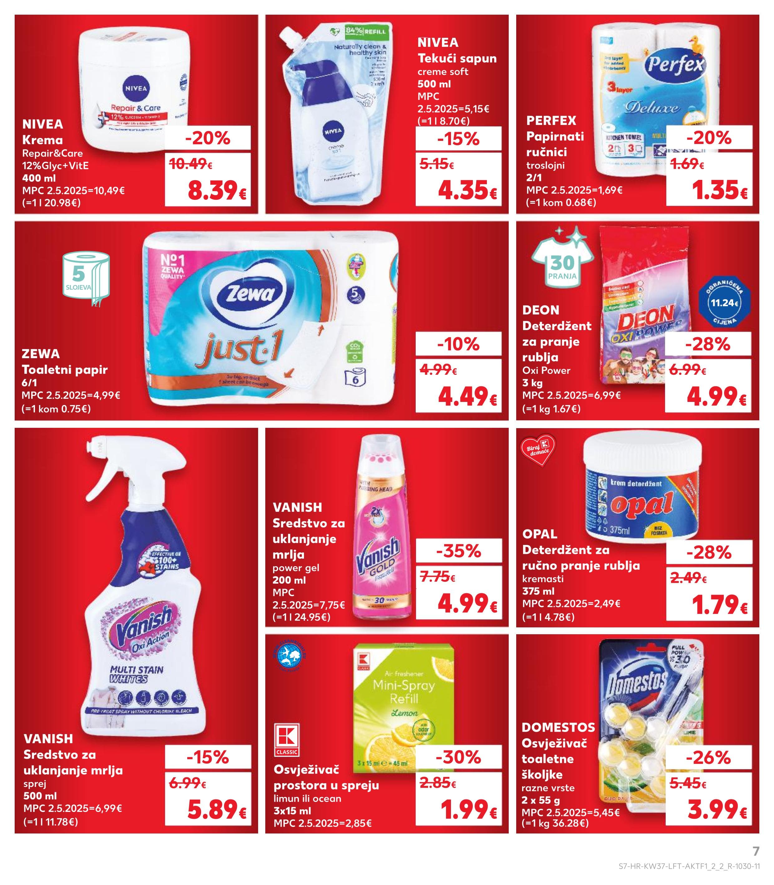 Page from catalog: Akcijska ponuda