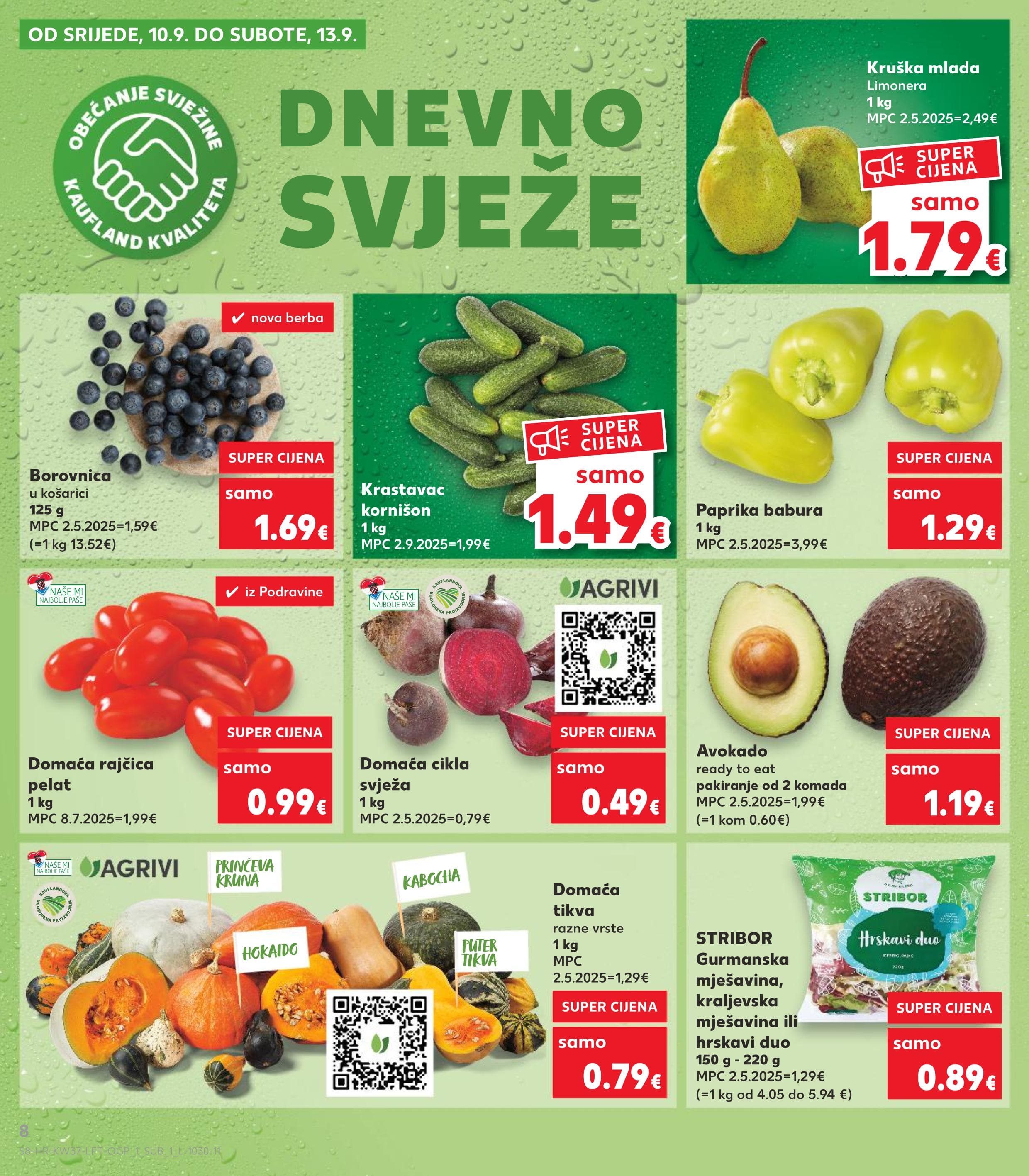 Page from catalog: Akcijska ponuda