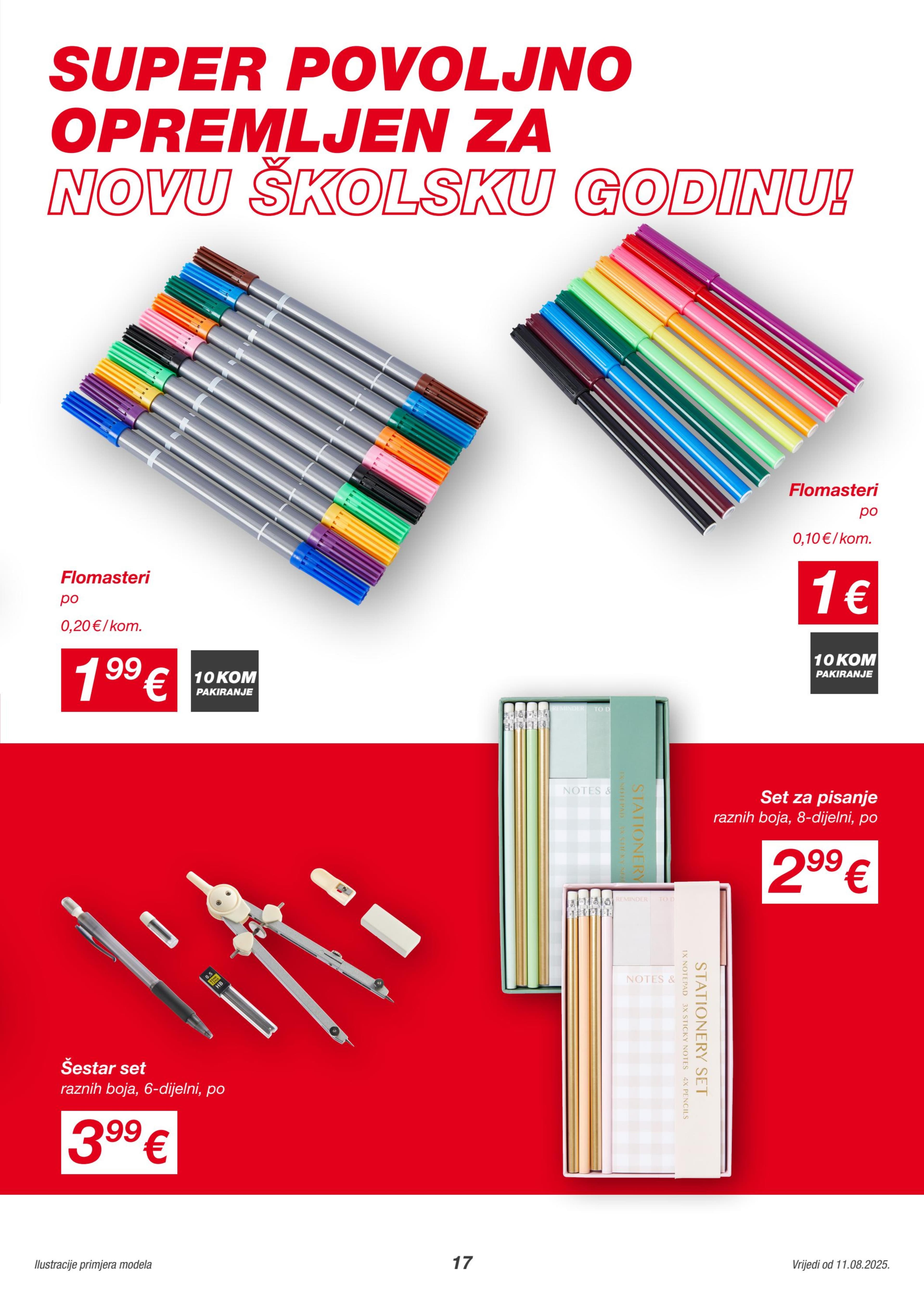 Page from catalog: Početak škole
