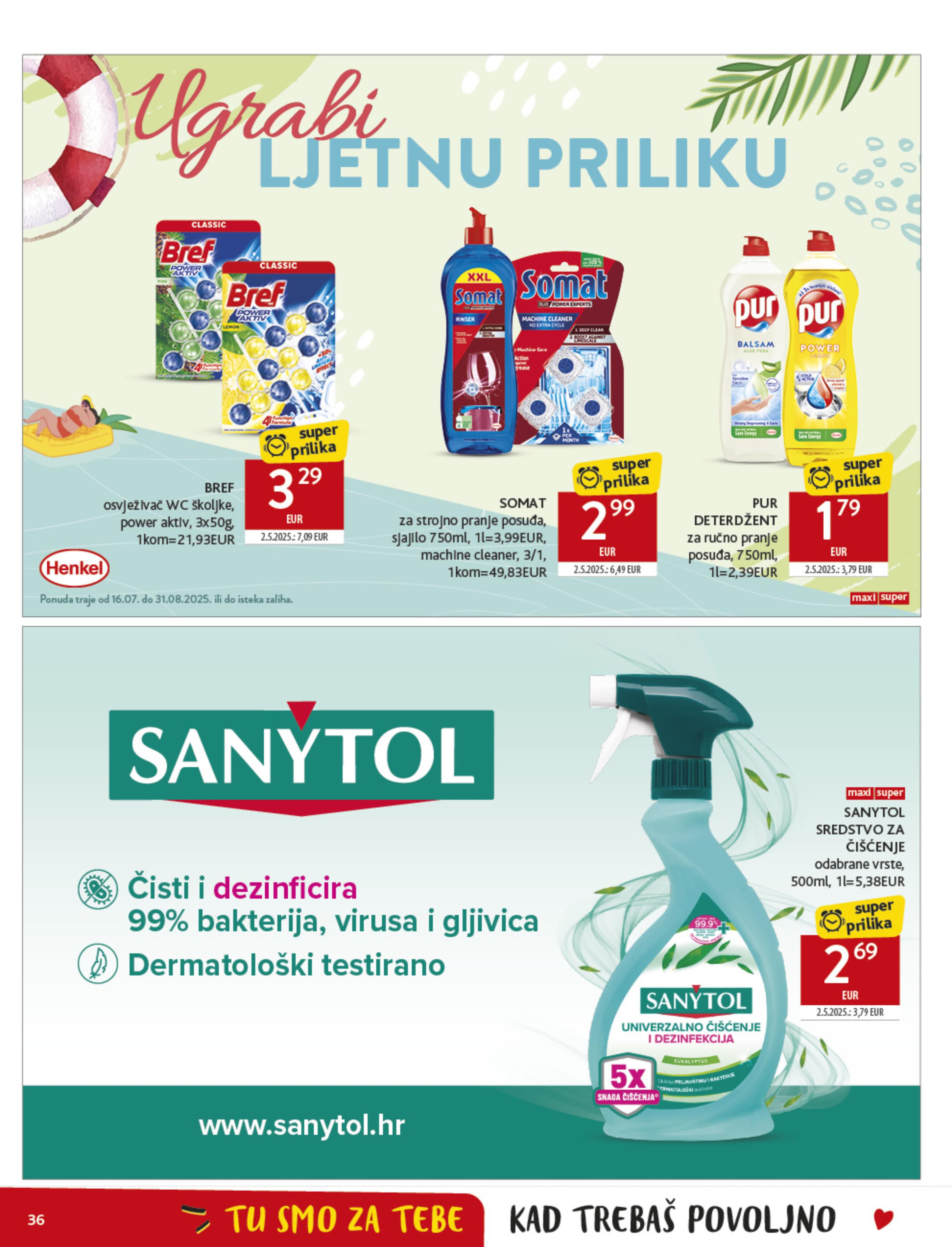 Page from catalog: Akcijska ponuda