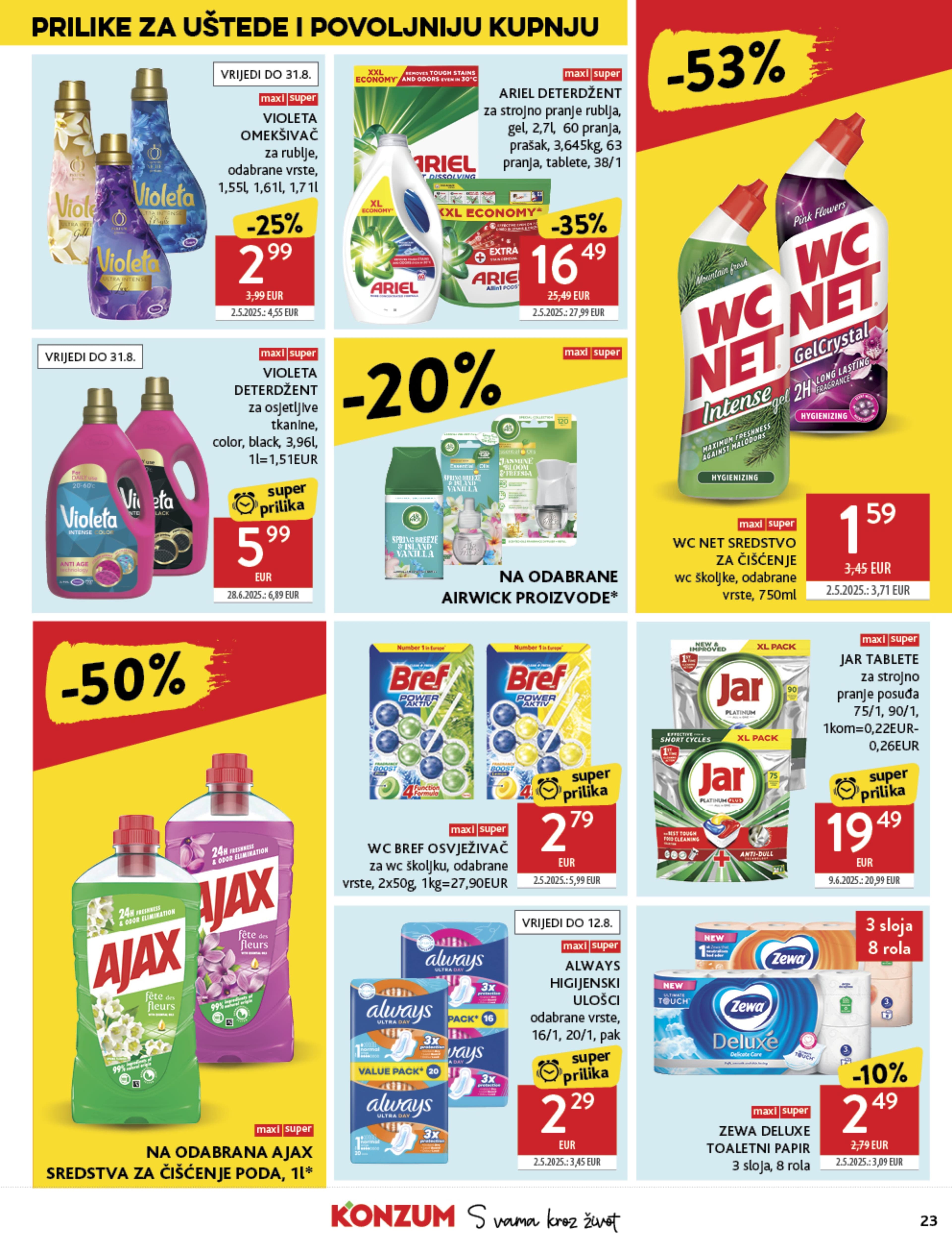 Page from catalog: Akcijska ponuda