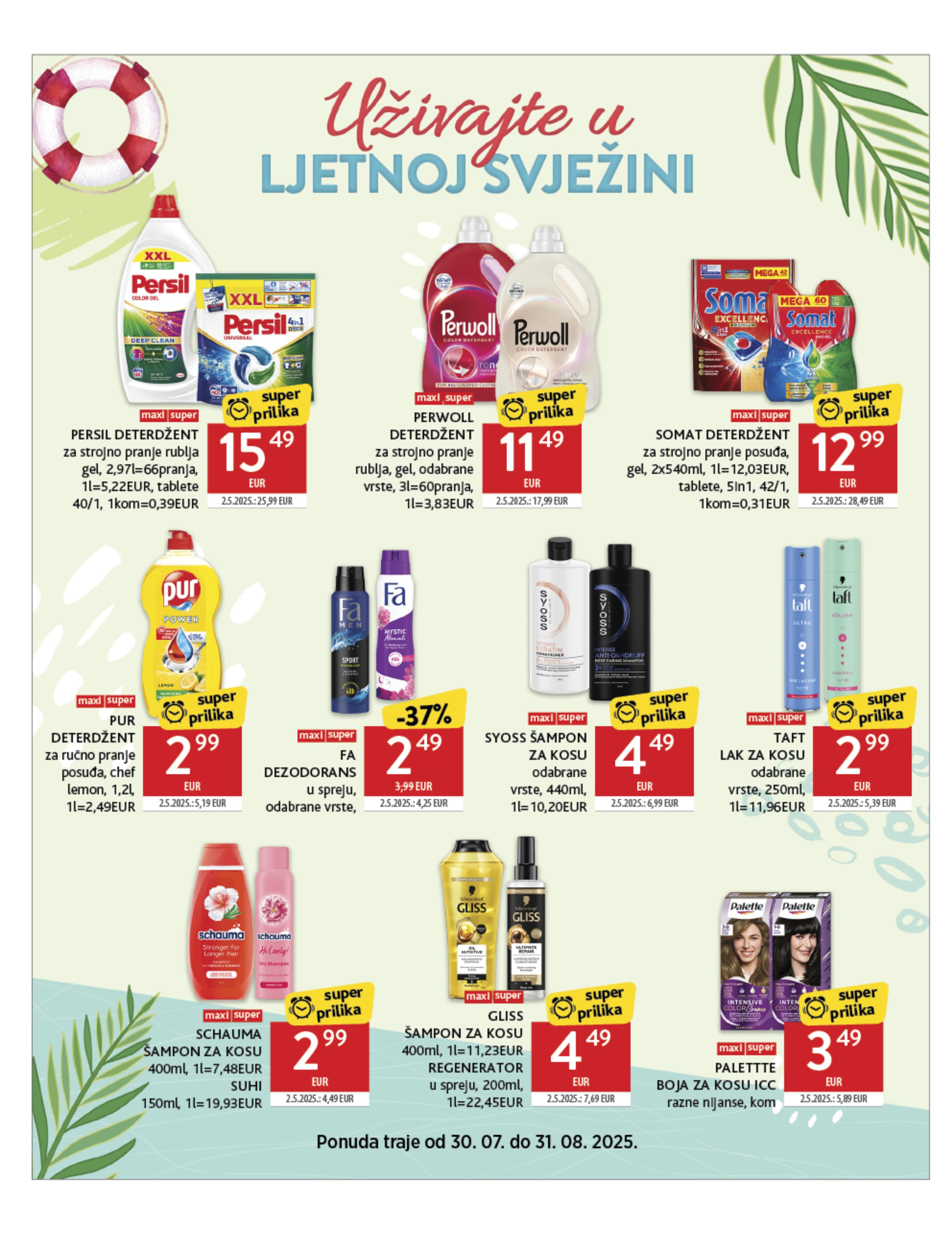 Page from catalog: Akcijska ponuda