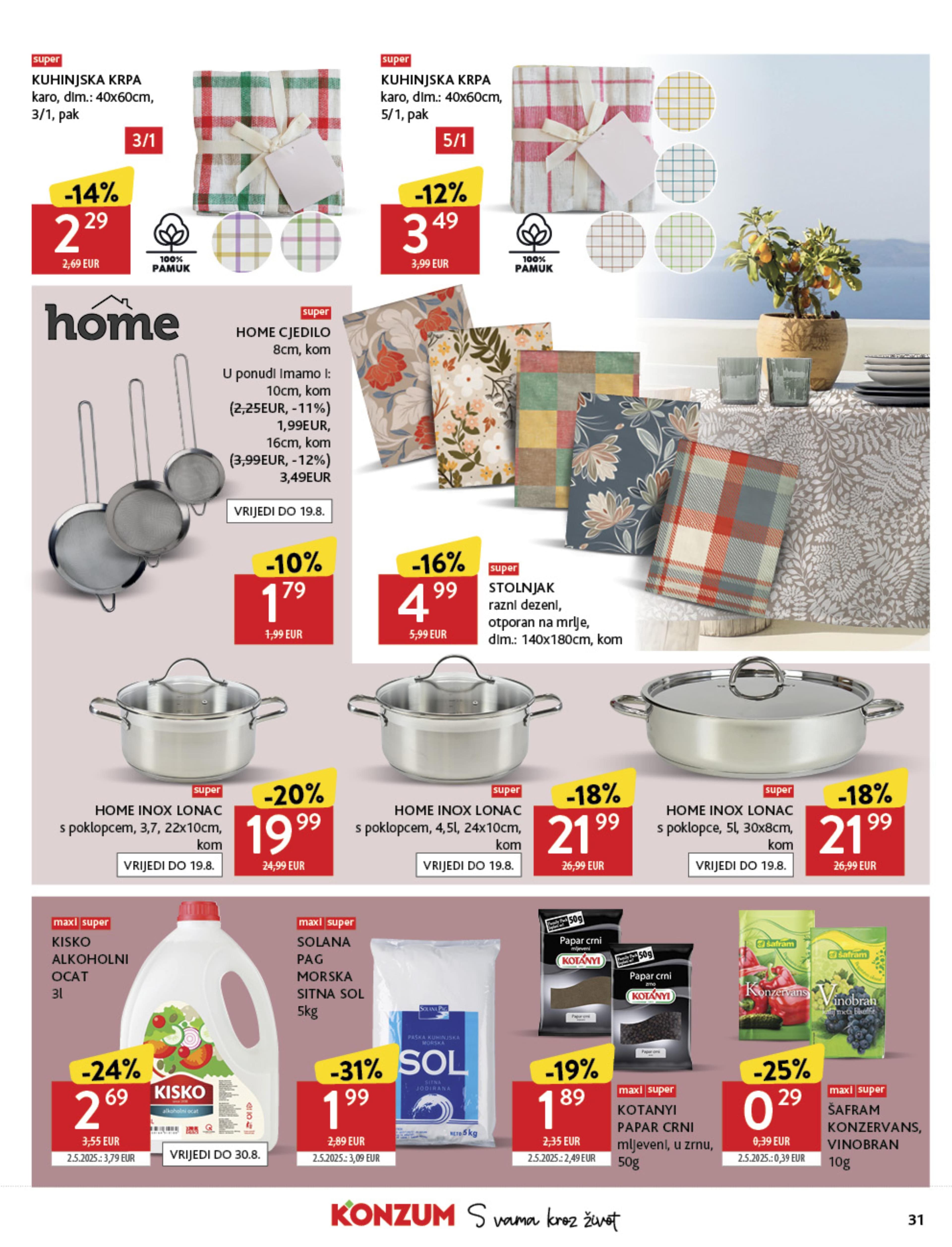 Page from catalog: Akcijska ponuda