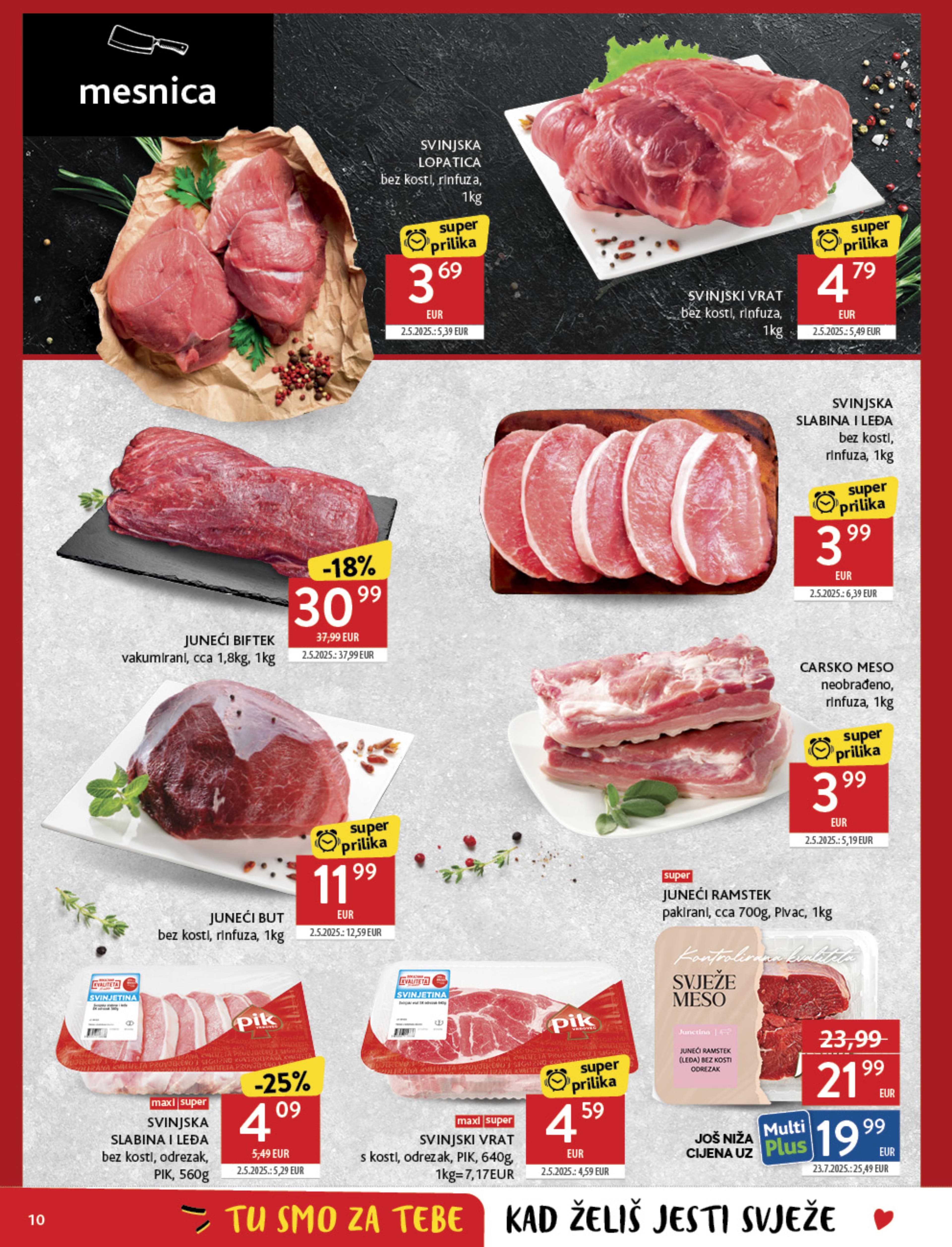 Page from catalog: Akcijska ponuda
