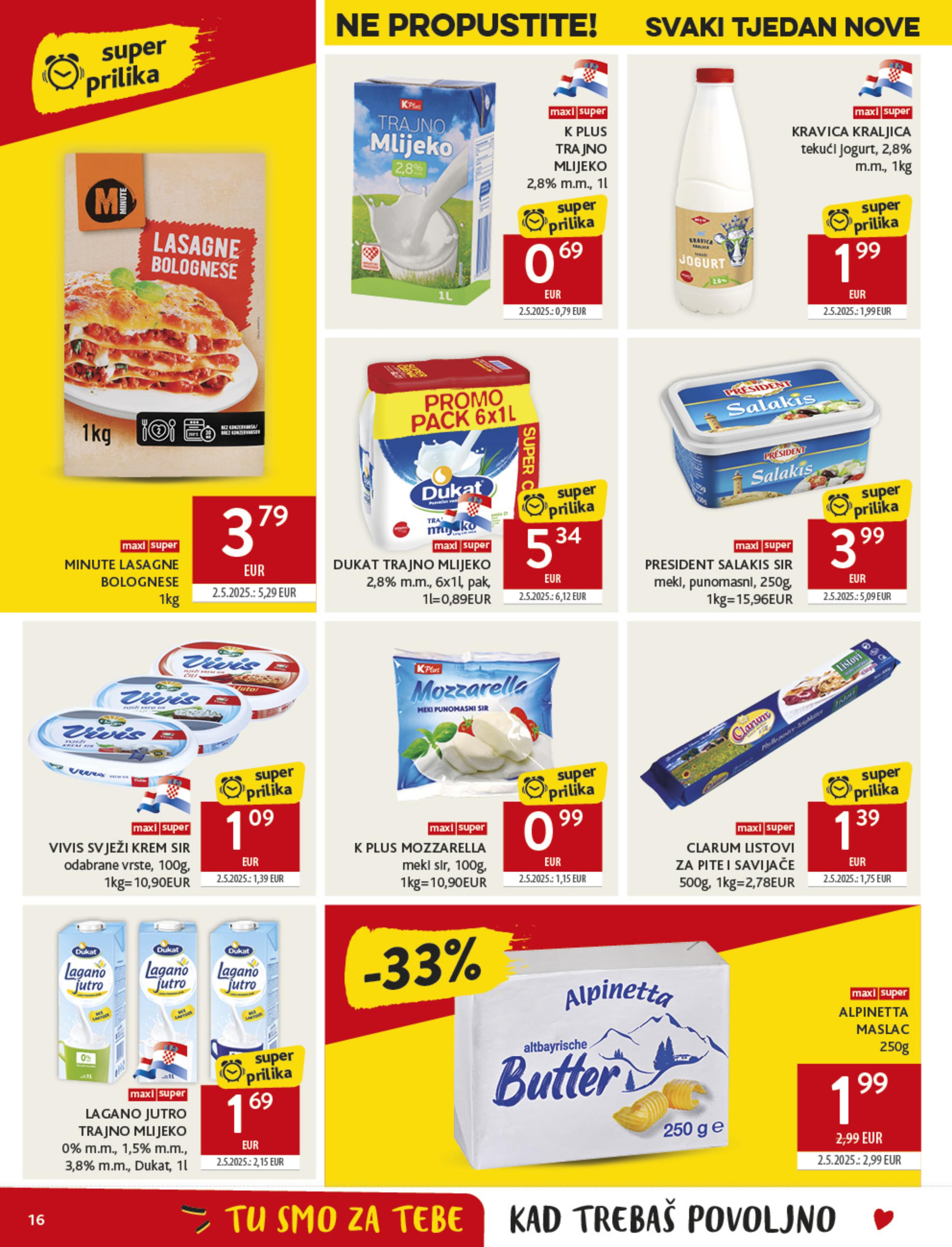 Page from catalog: Akcijska ponuda