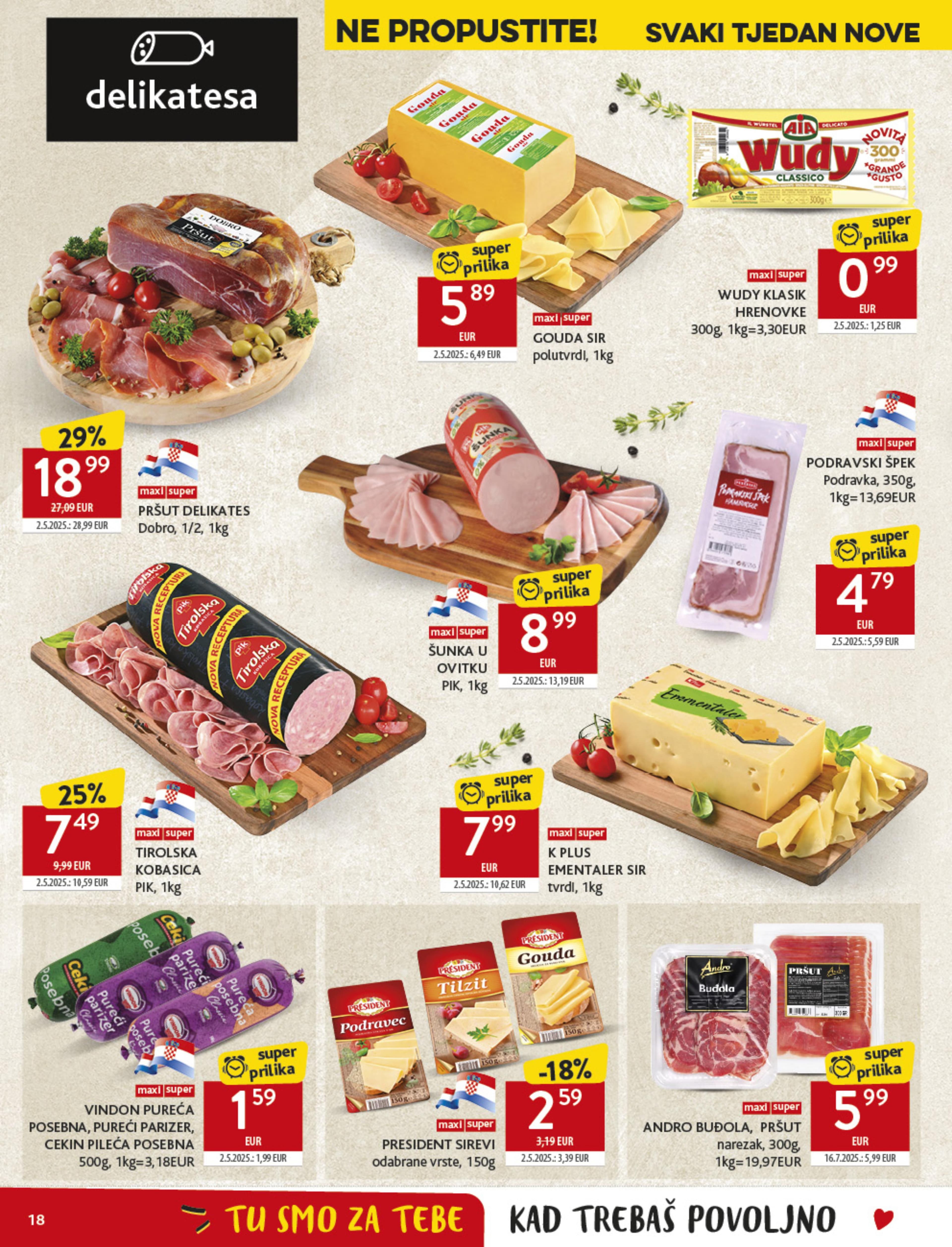 Page from catalog: Akcijska ponuda