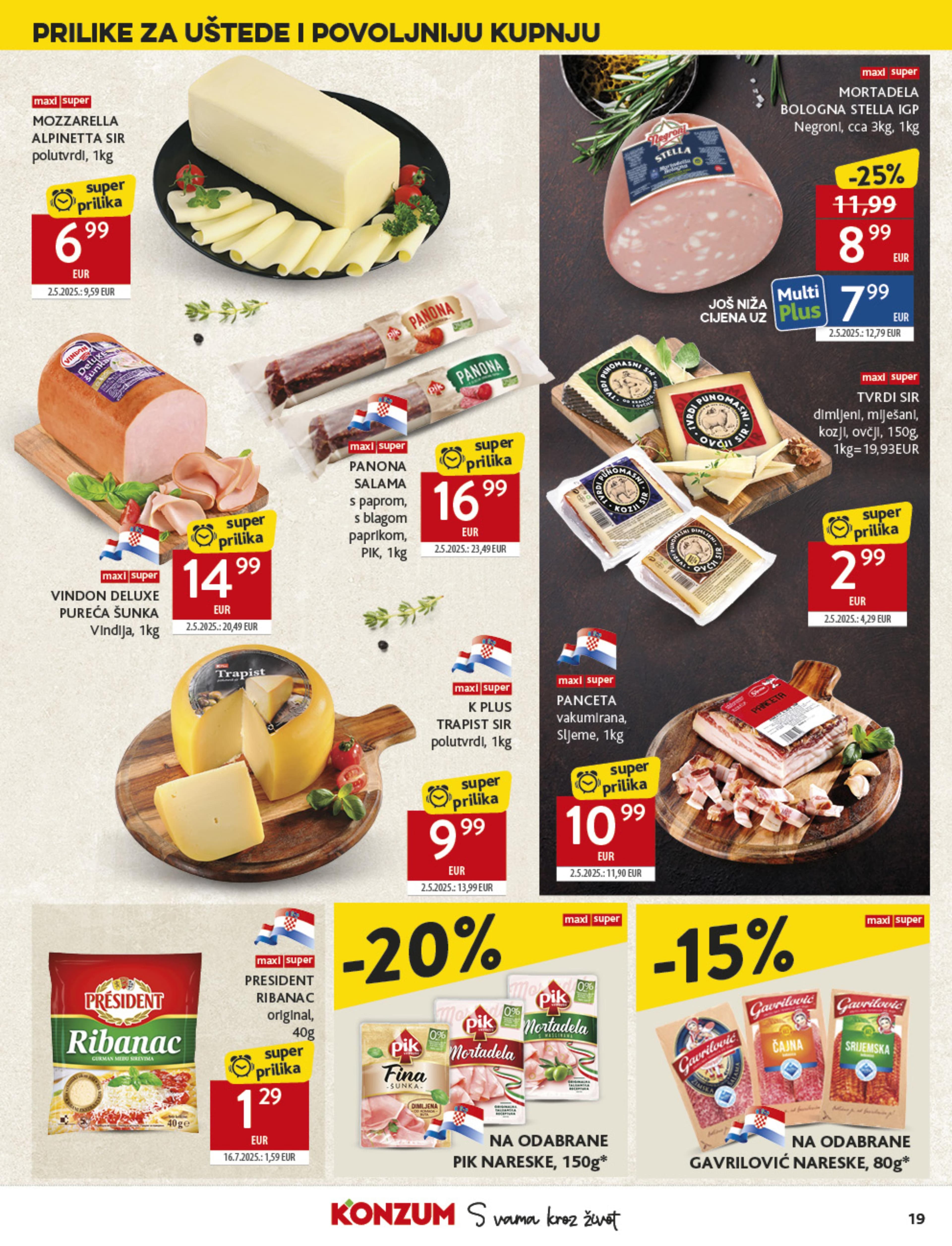 Page from catalog: Akcijska ponuda