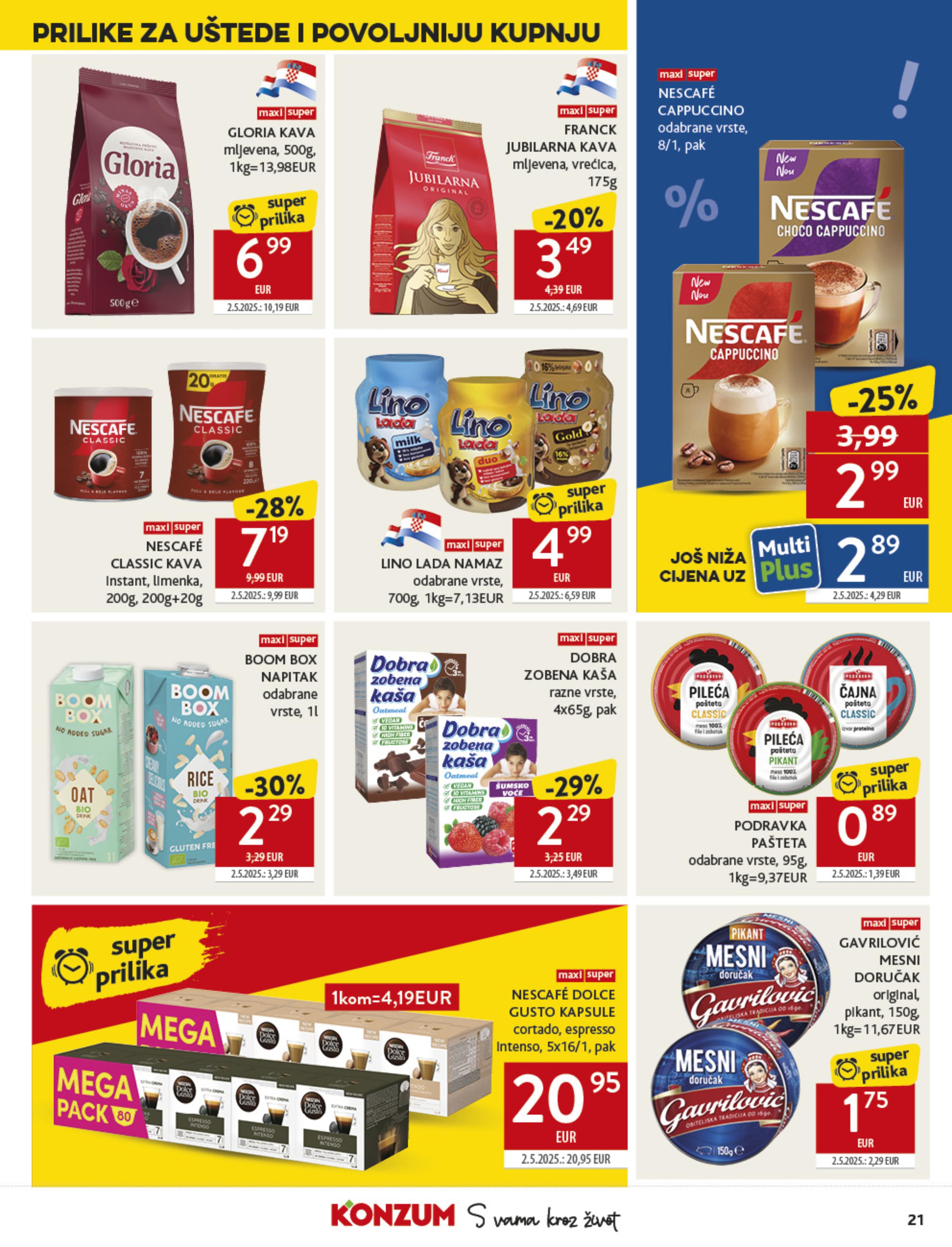 Page from catalog: Akcijska ponuda