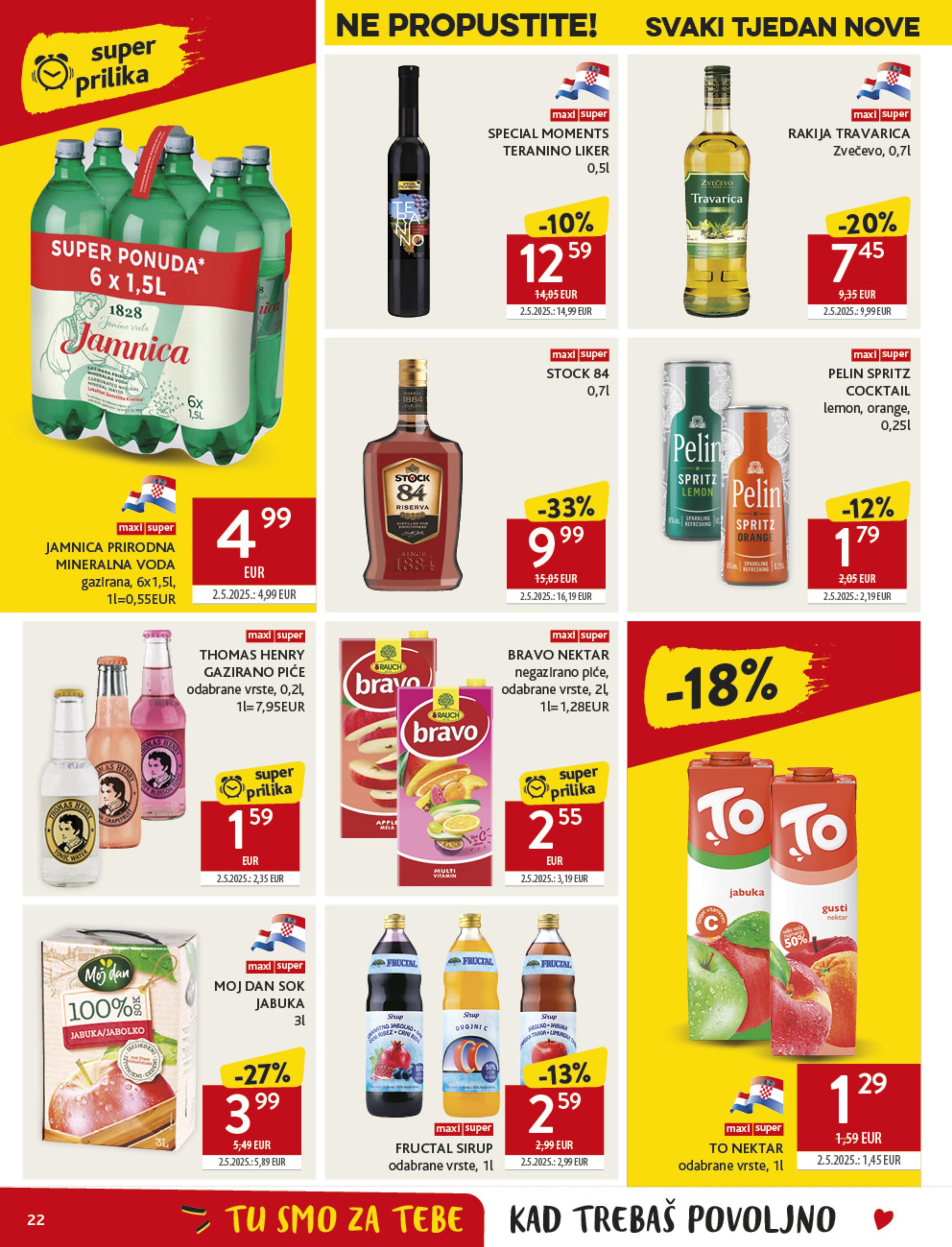Page from catalog: Akcijska ponuda