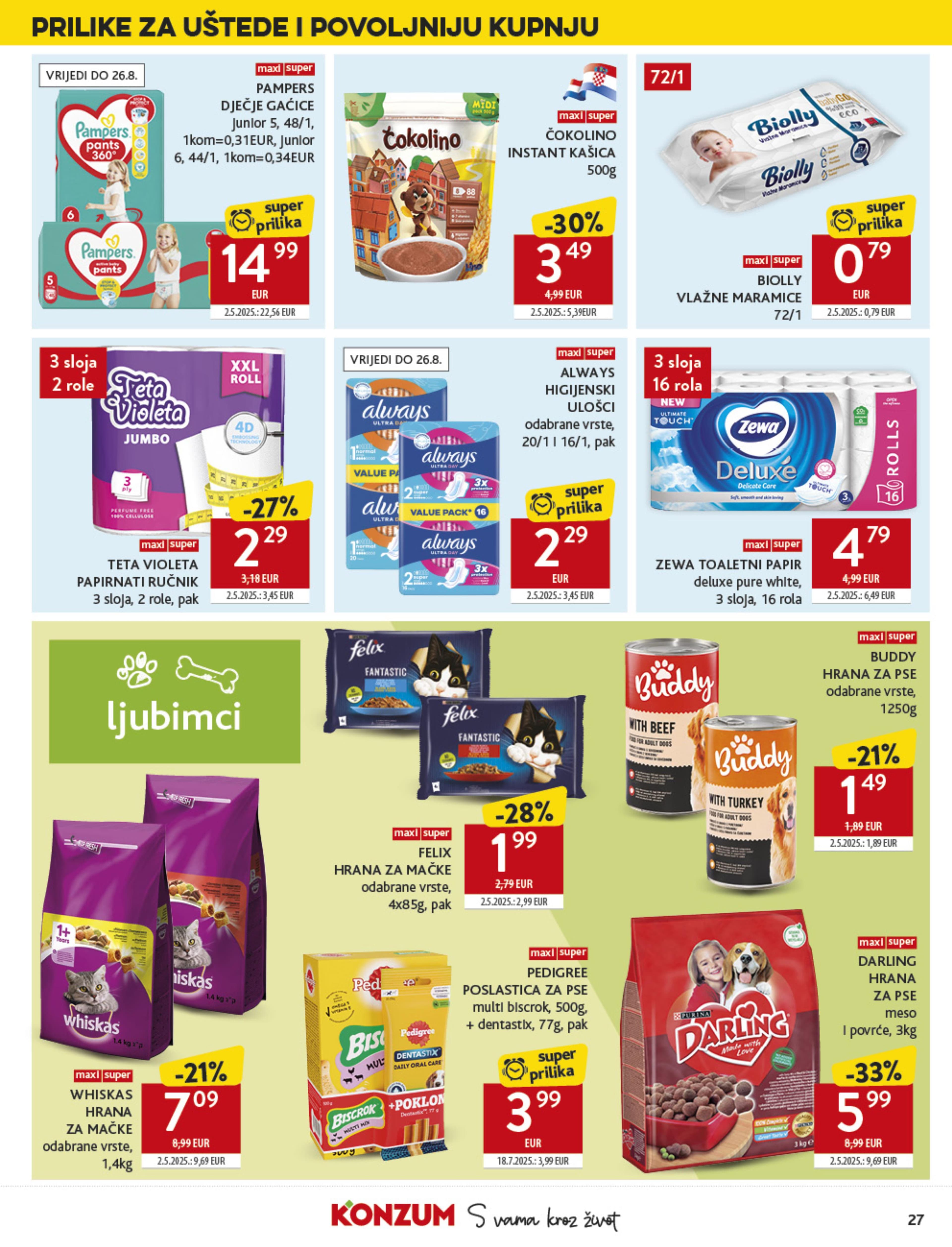 Page from catalog: Akcijska ponuda