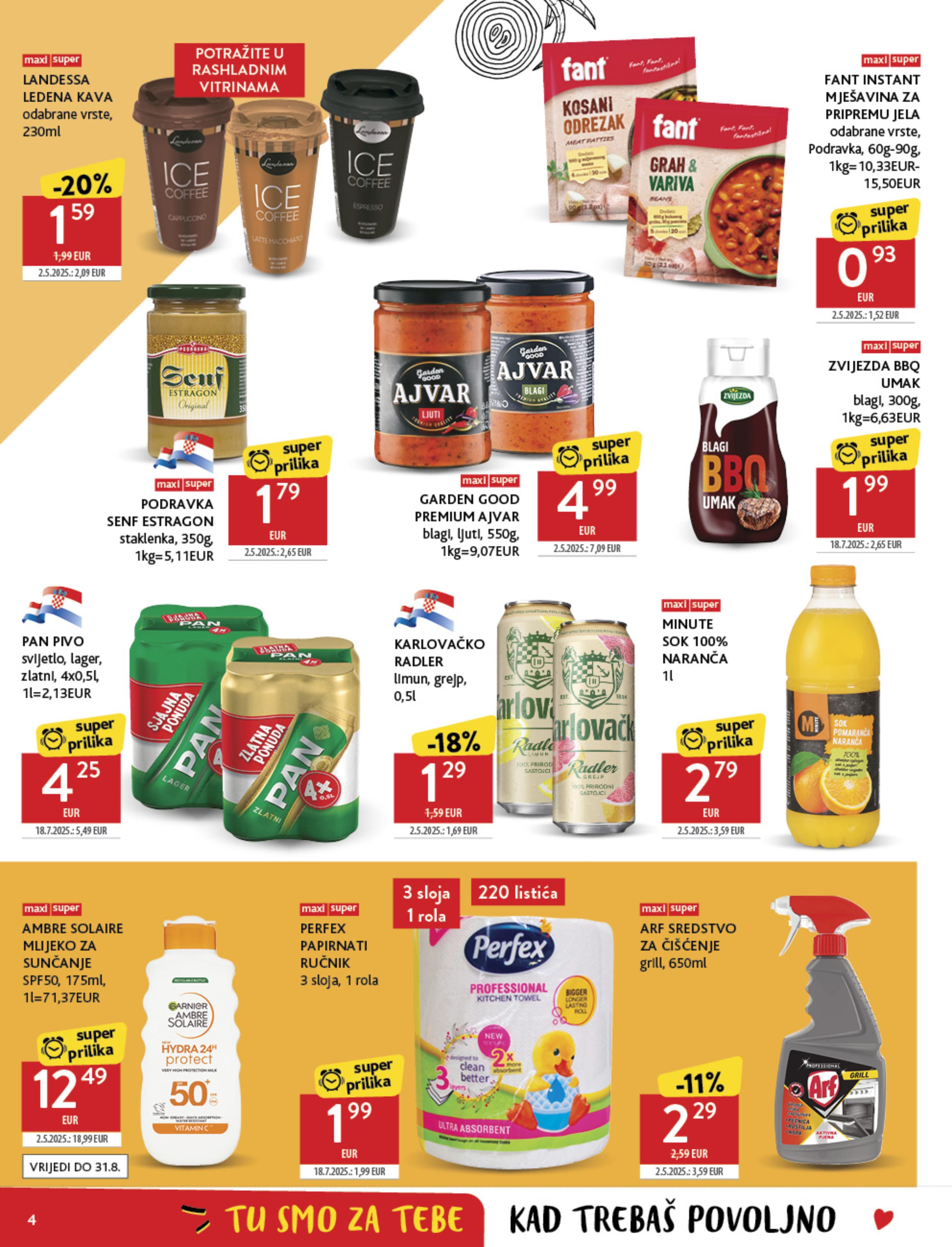 Page from catalog: Akcijska ponuda