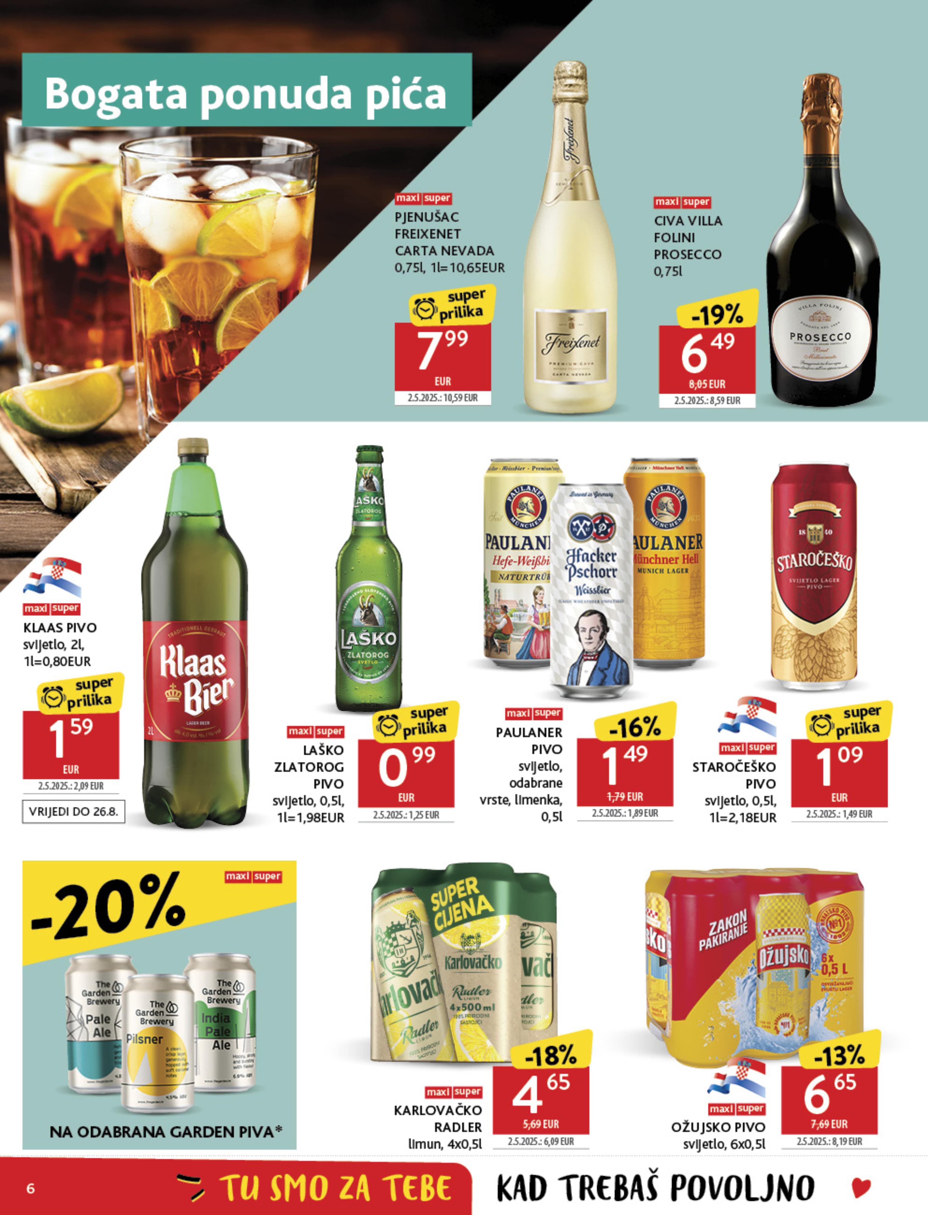 Page from catalog: Akcijska ponuda