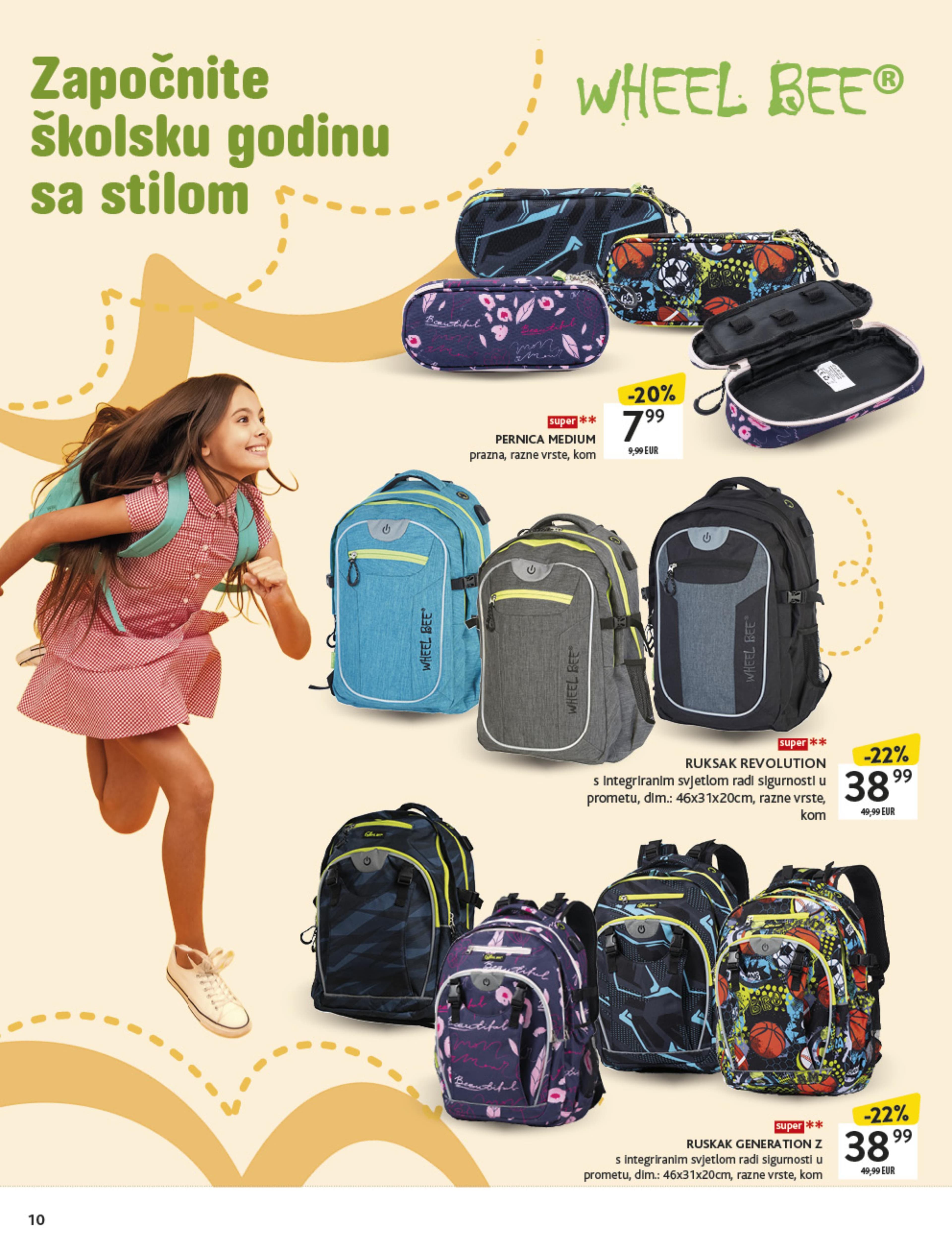 Page from catalog: Povratak u školu