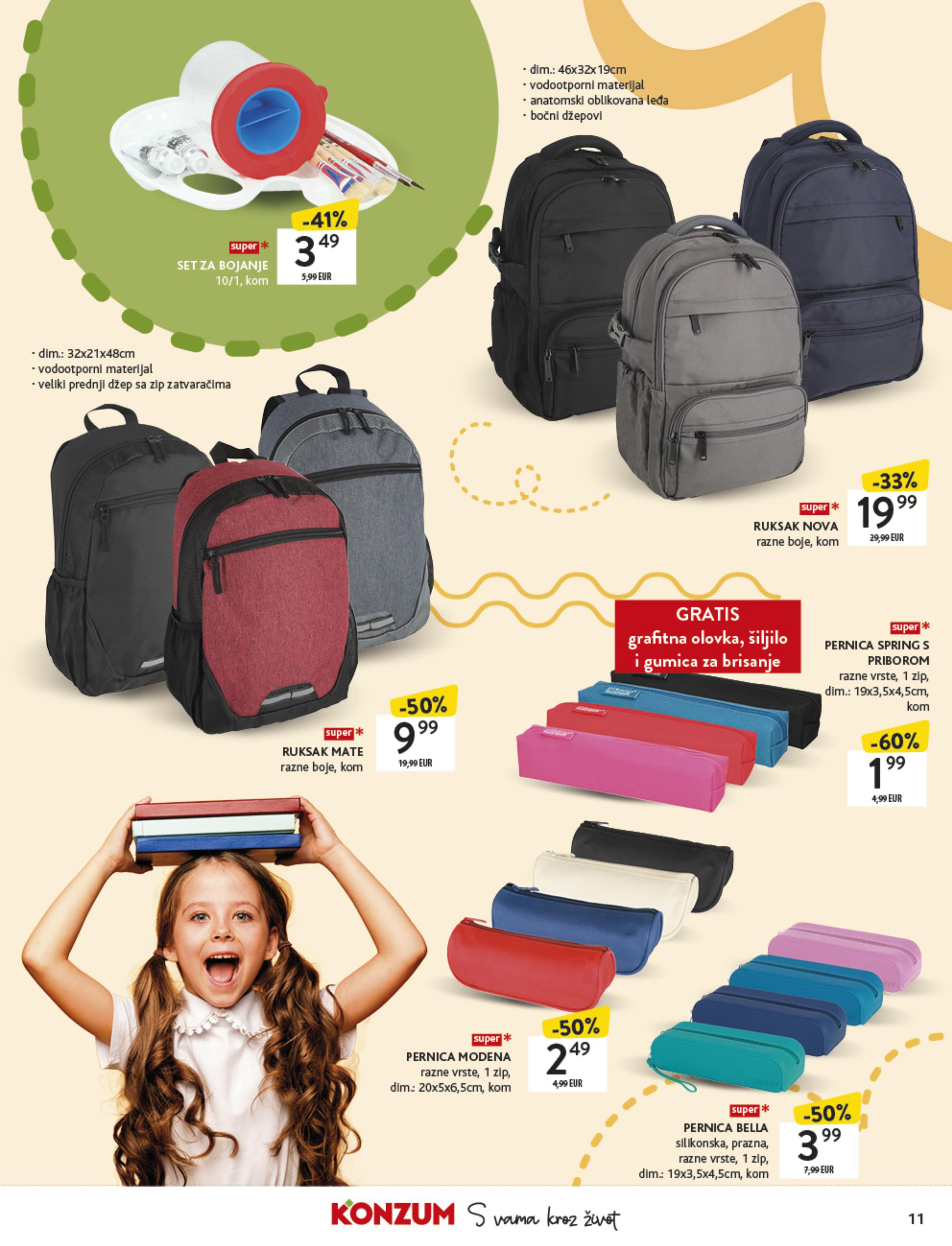 Page from catalog: Povratak u školu