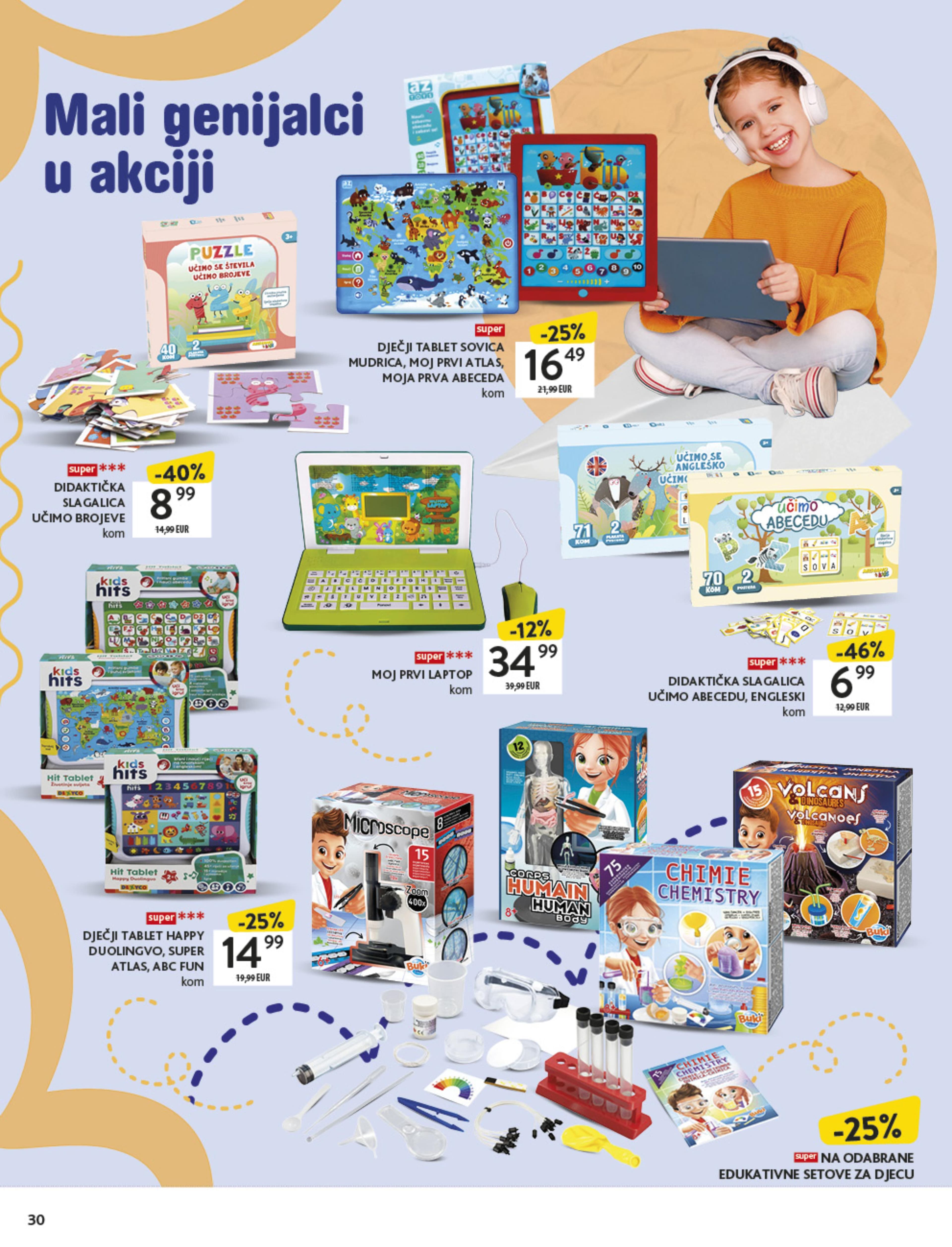 Page from catalog: Povratak u školu