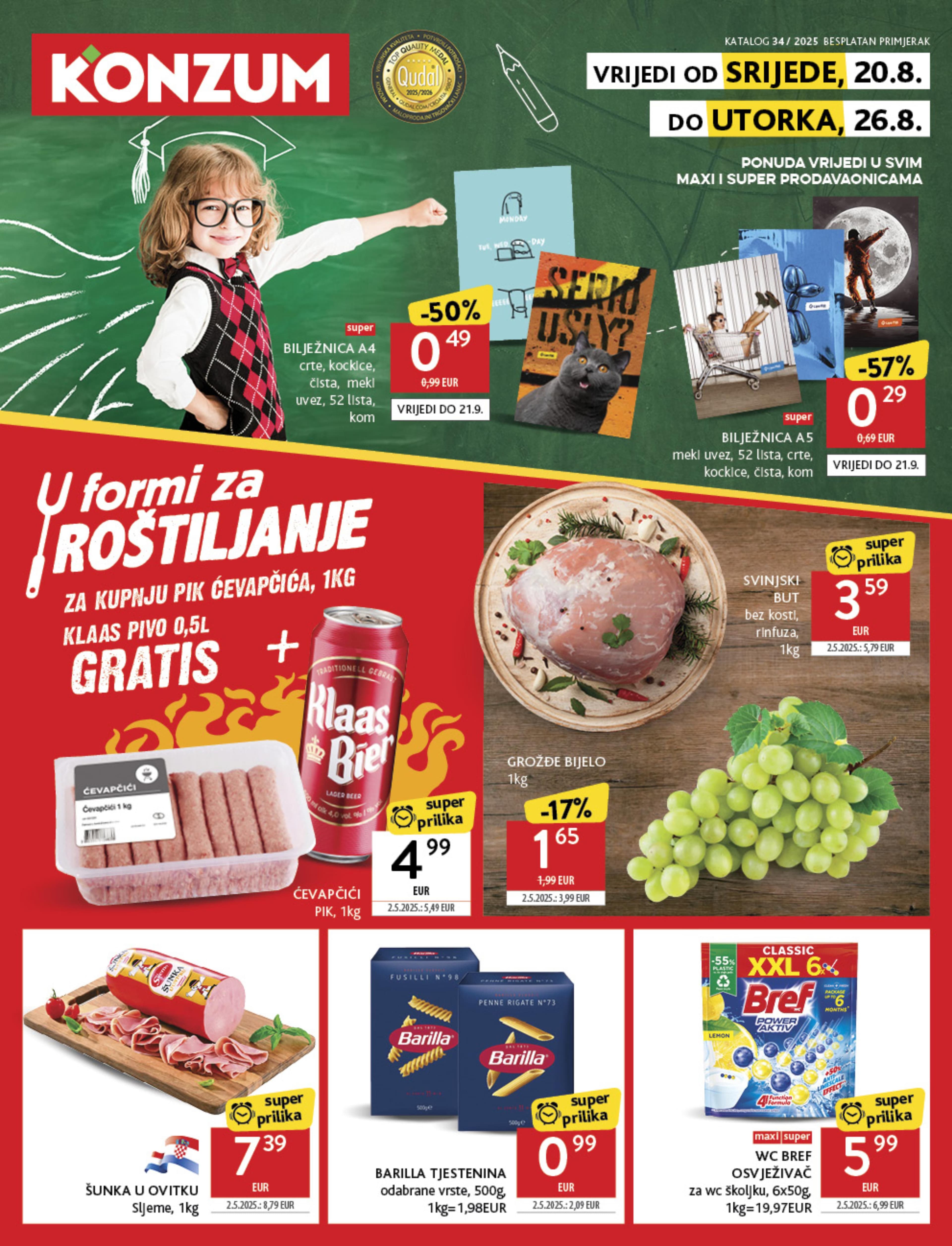 Page from catalog: Akcijska ponuda