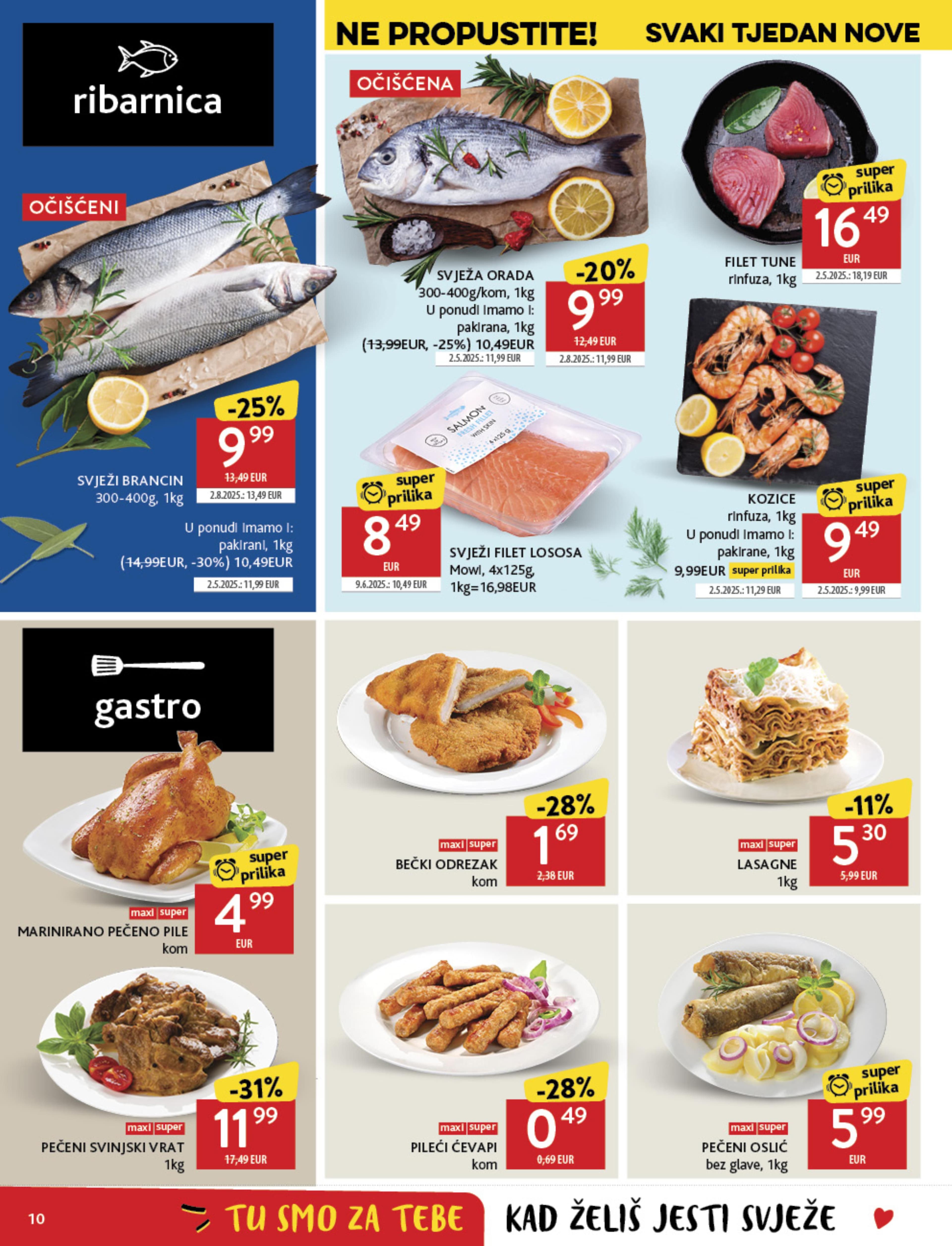 Page from catalog: Akcijska ponuda