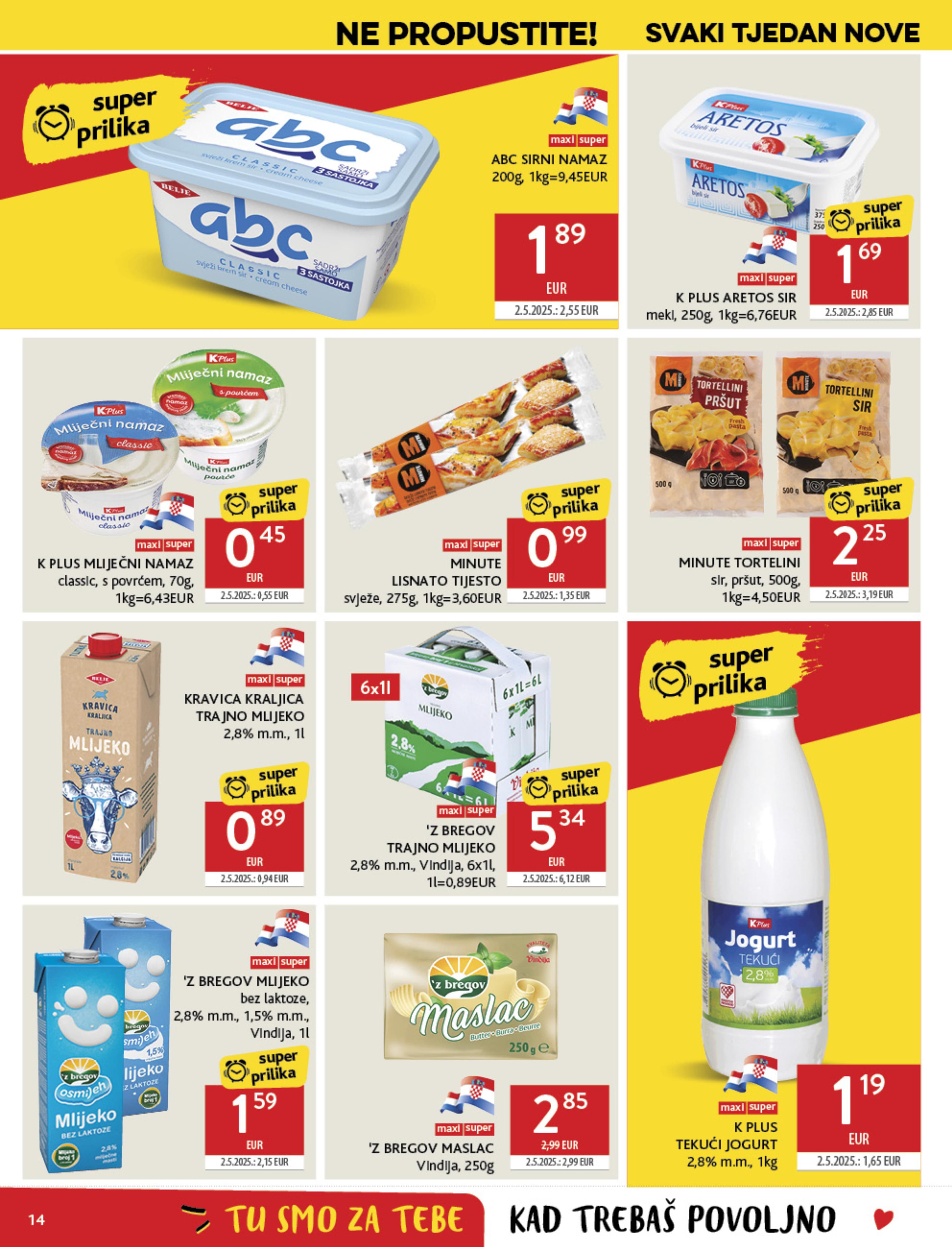 Page from catalog: Akcijska ponuda