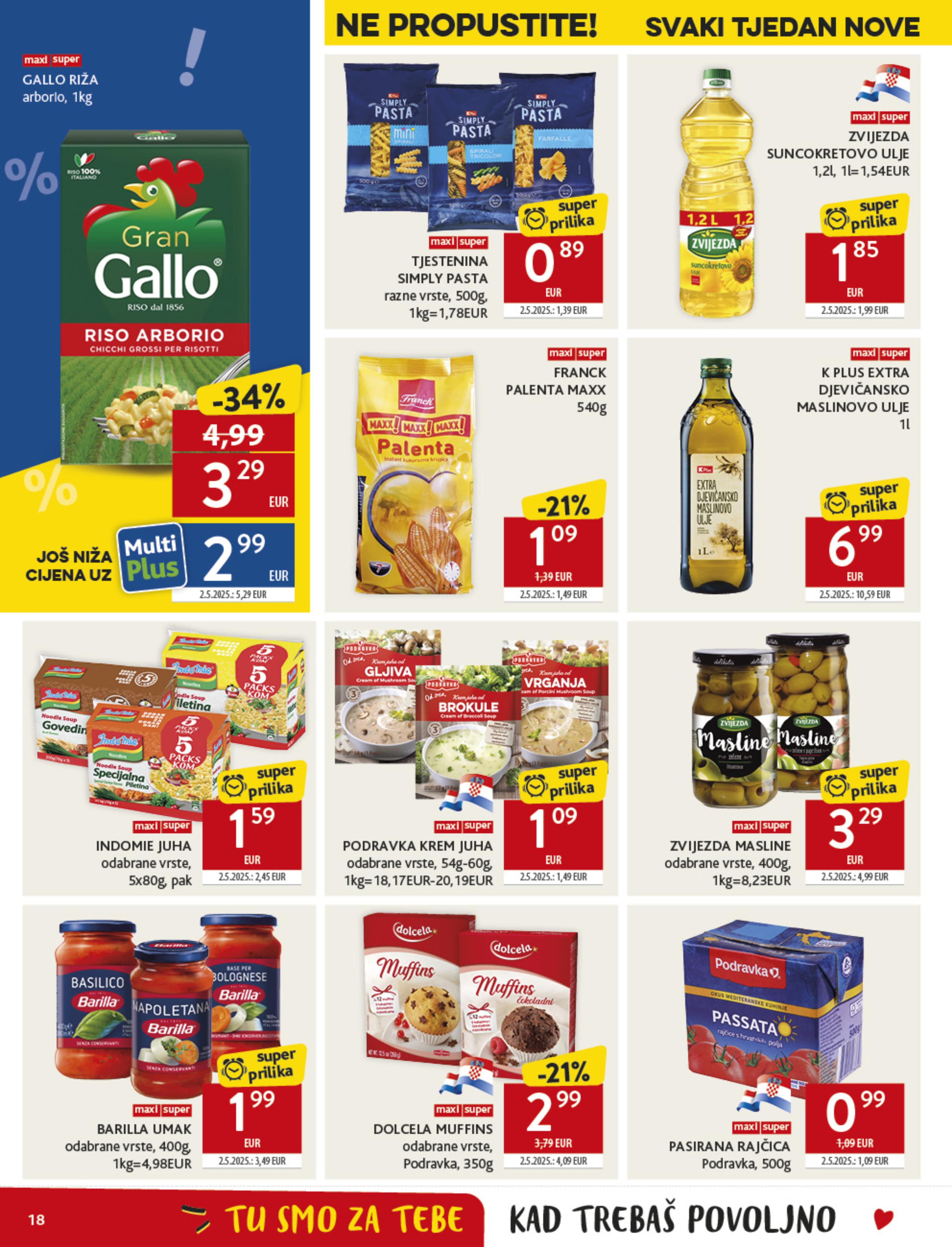 Page from catalog: Akcijska ponuda