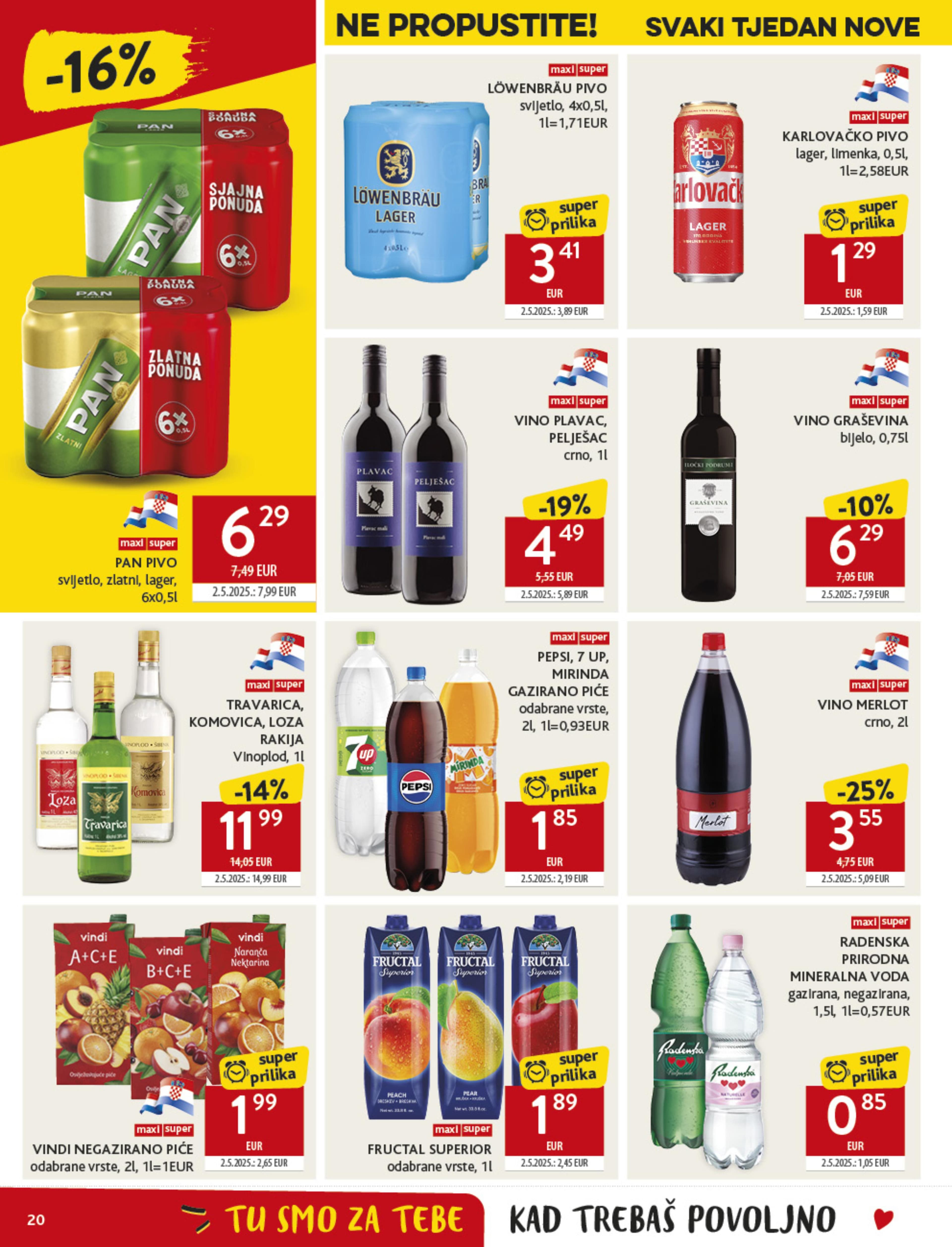 Page from catalog: Akcijska ponuda