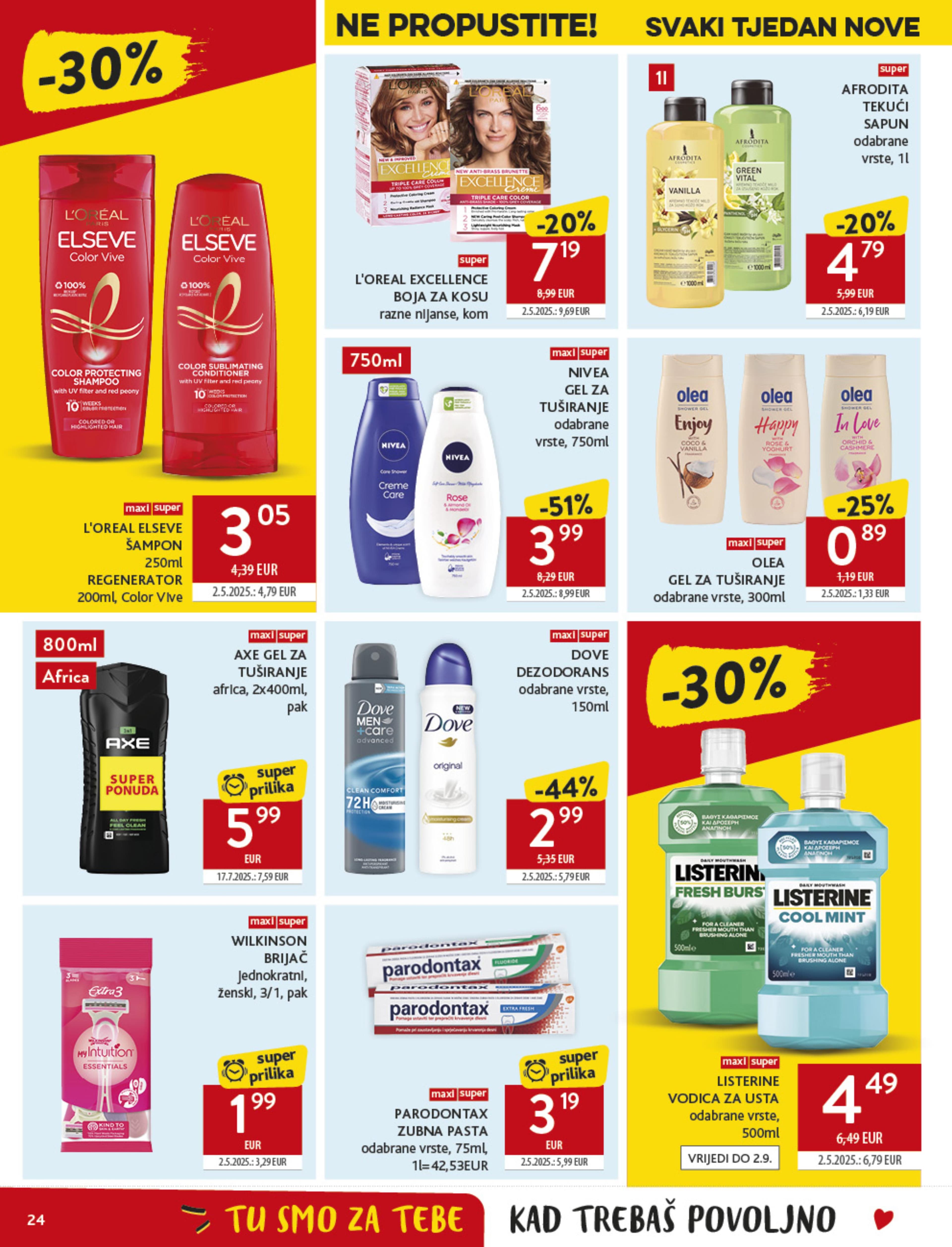 Page from catalog: Akcijska ponuda