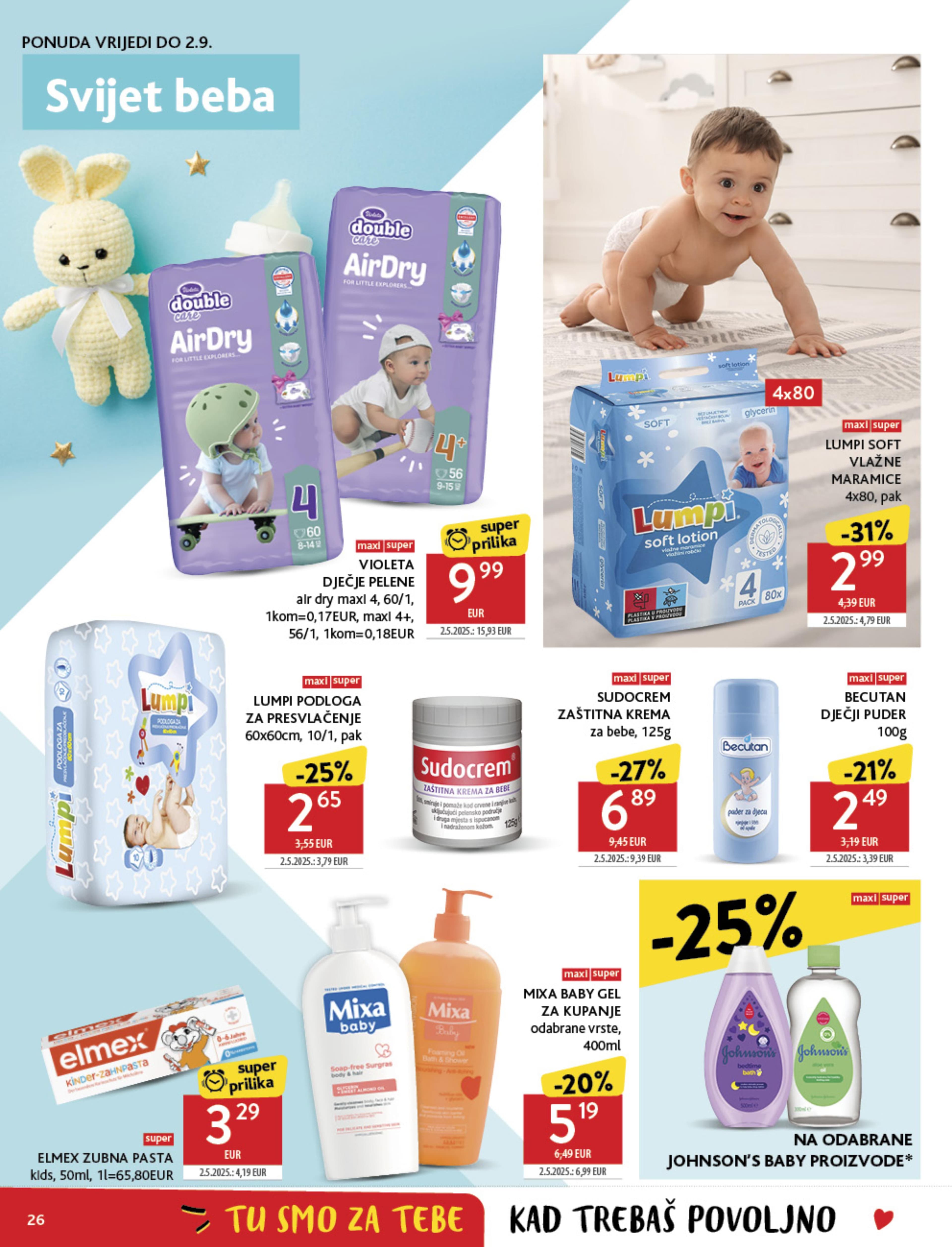 Page from catalog: Akcijska ponuda