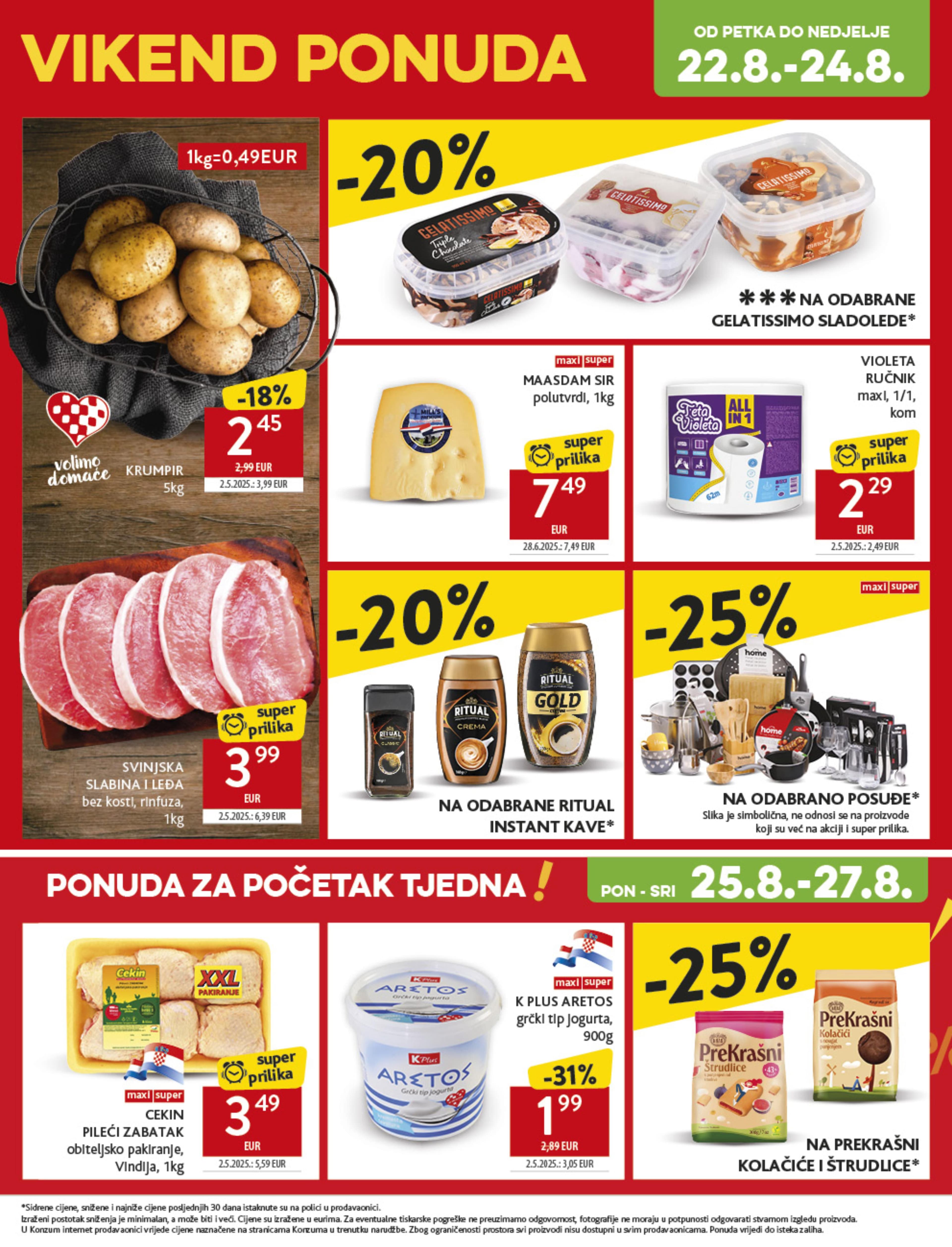 Page from catalog: Akcijska ponuda