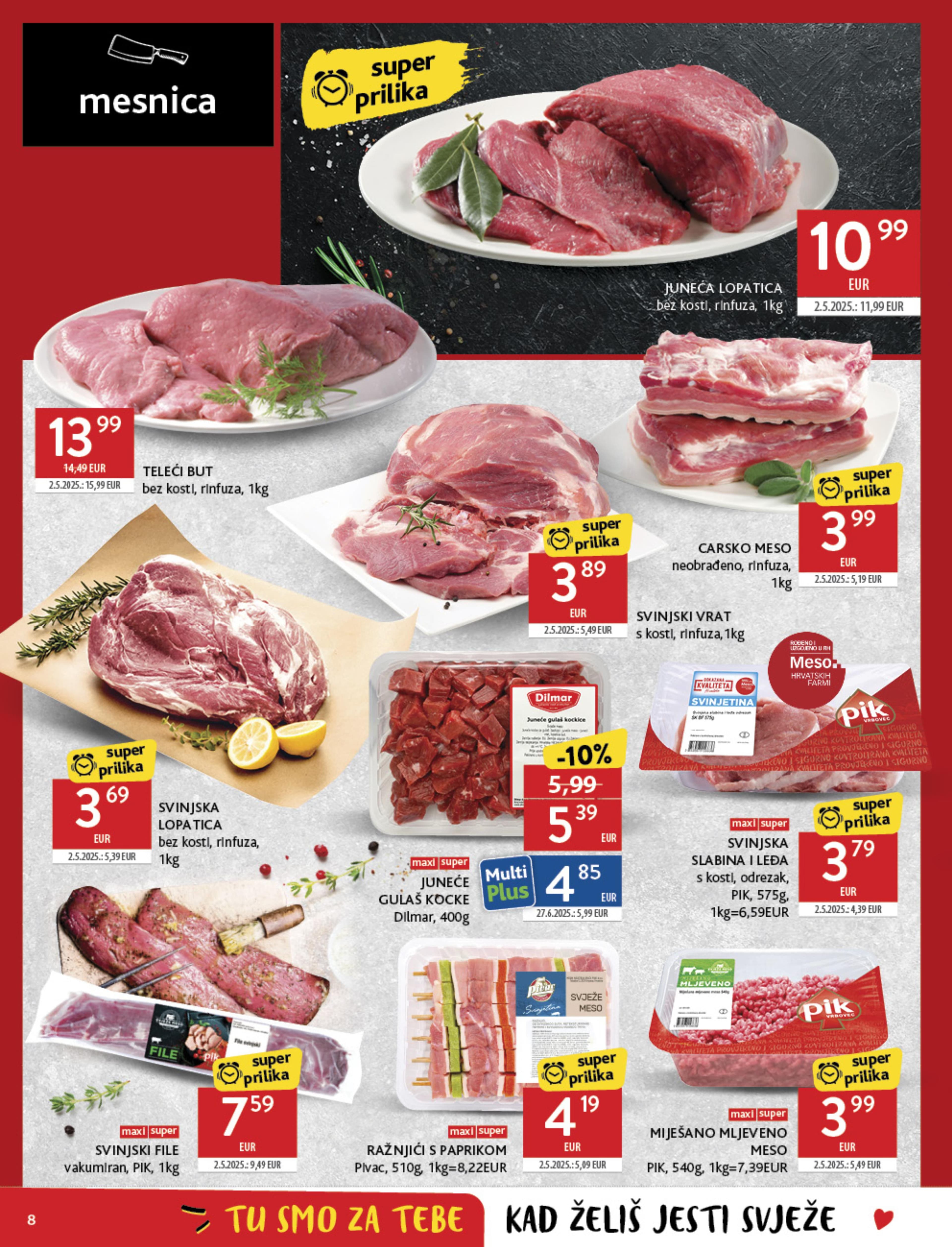 Page from catalog: Akcijska ponuda