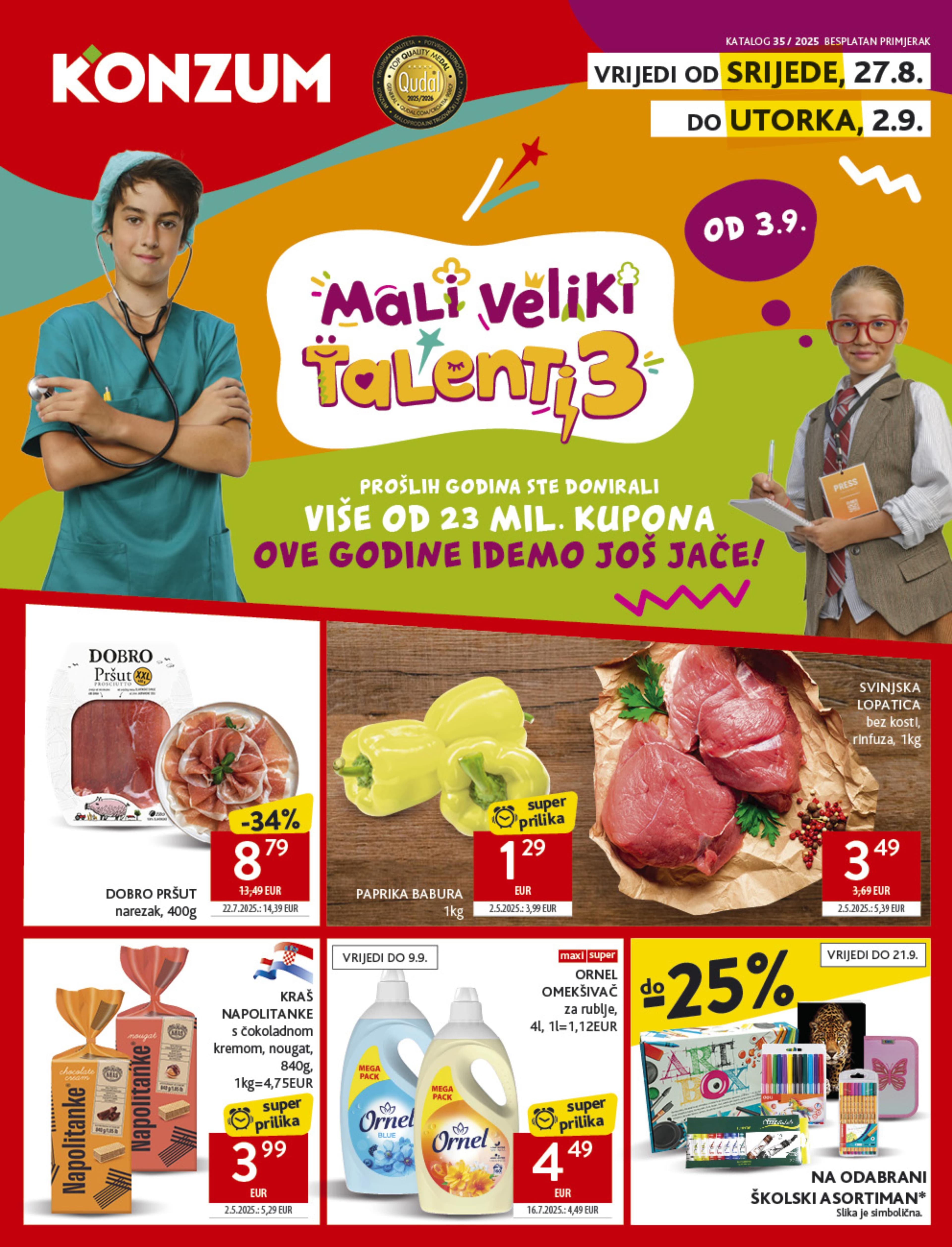 Page from catalog: Akcijska ponuda