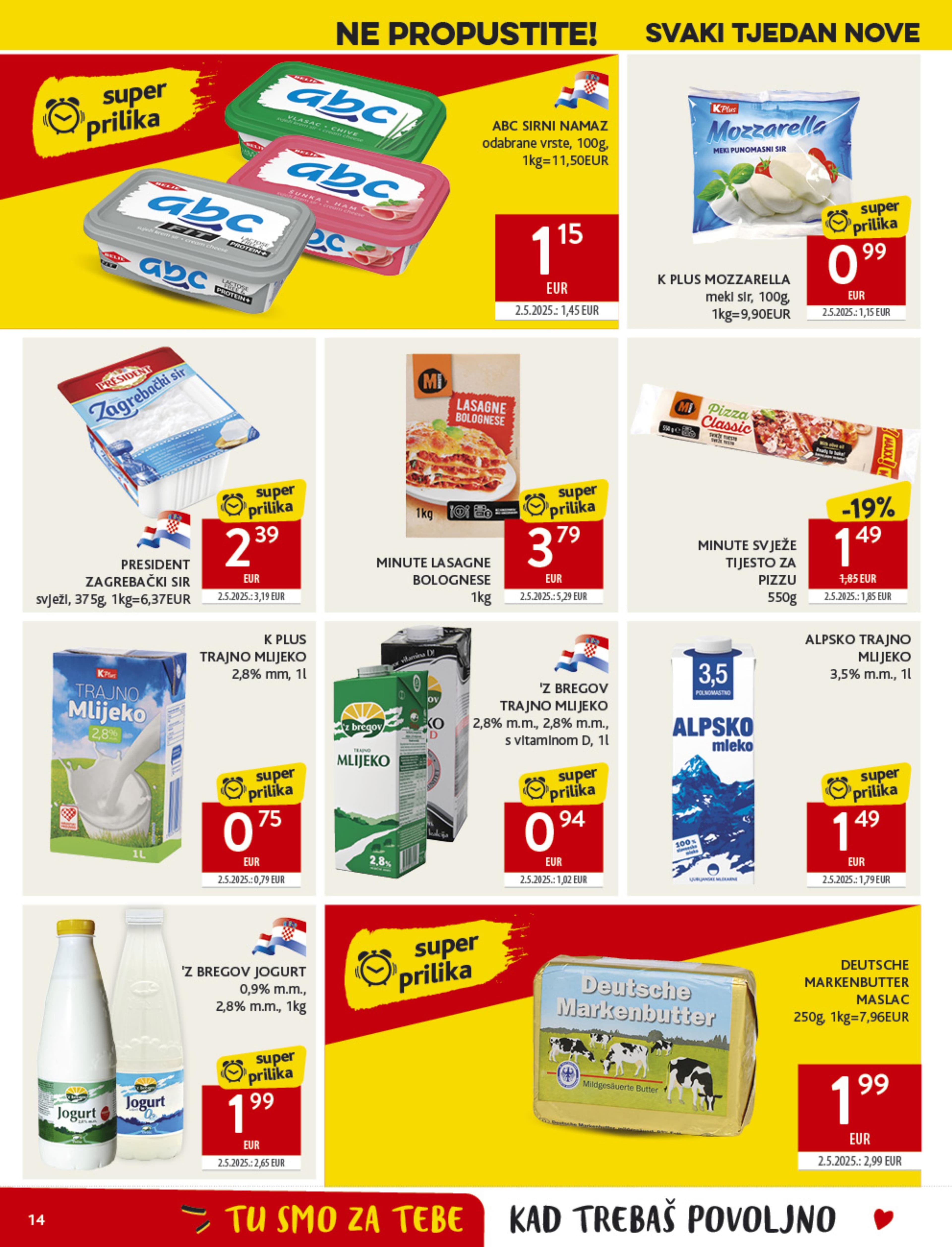 Page from catalog: Akcijska ponuda