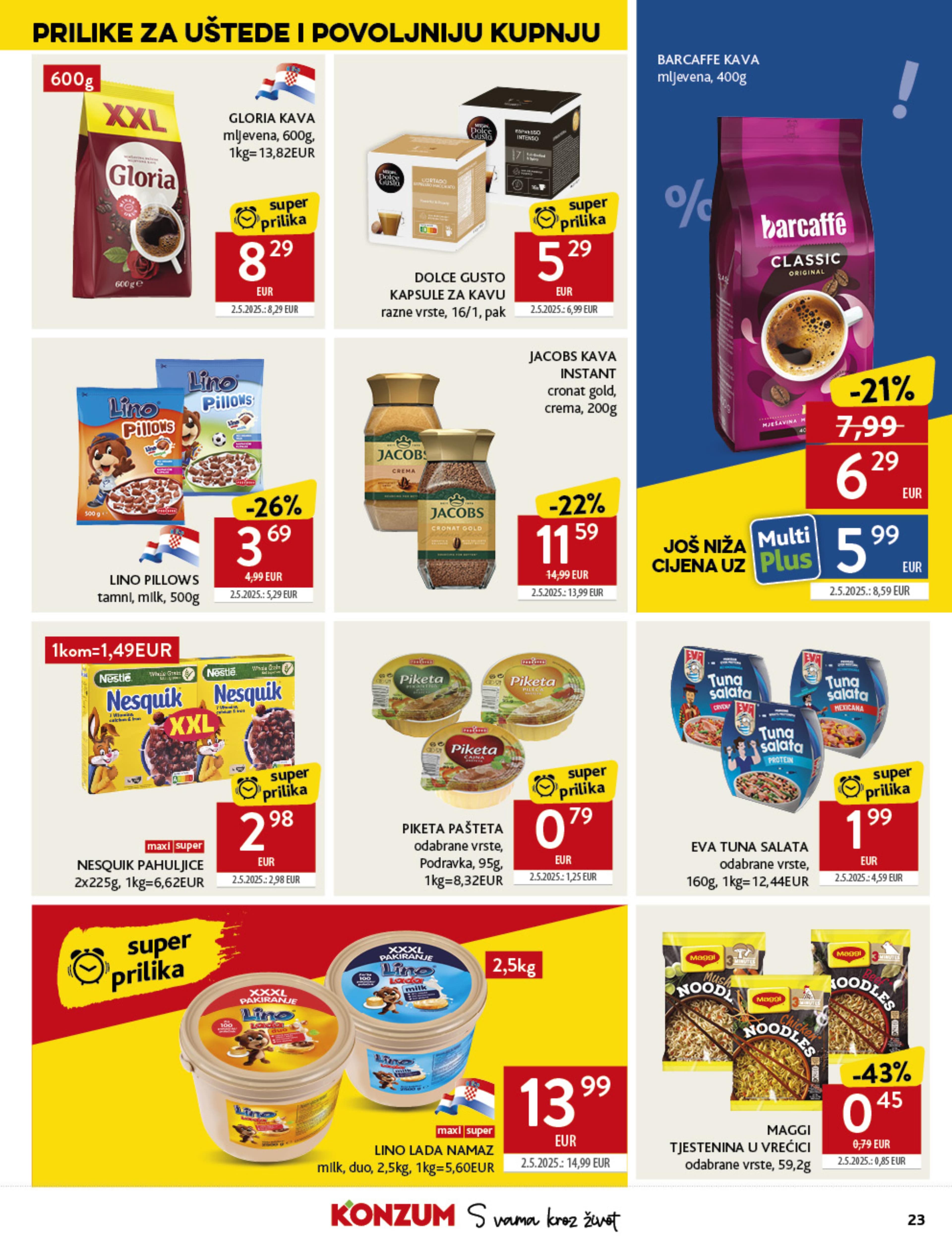 Page from catalog: Akcijska ponuda