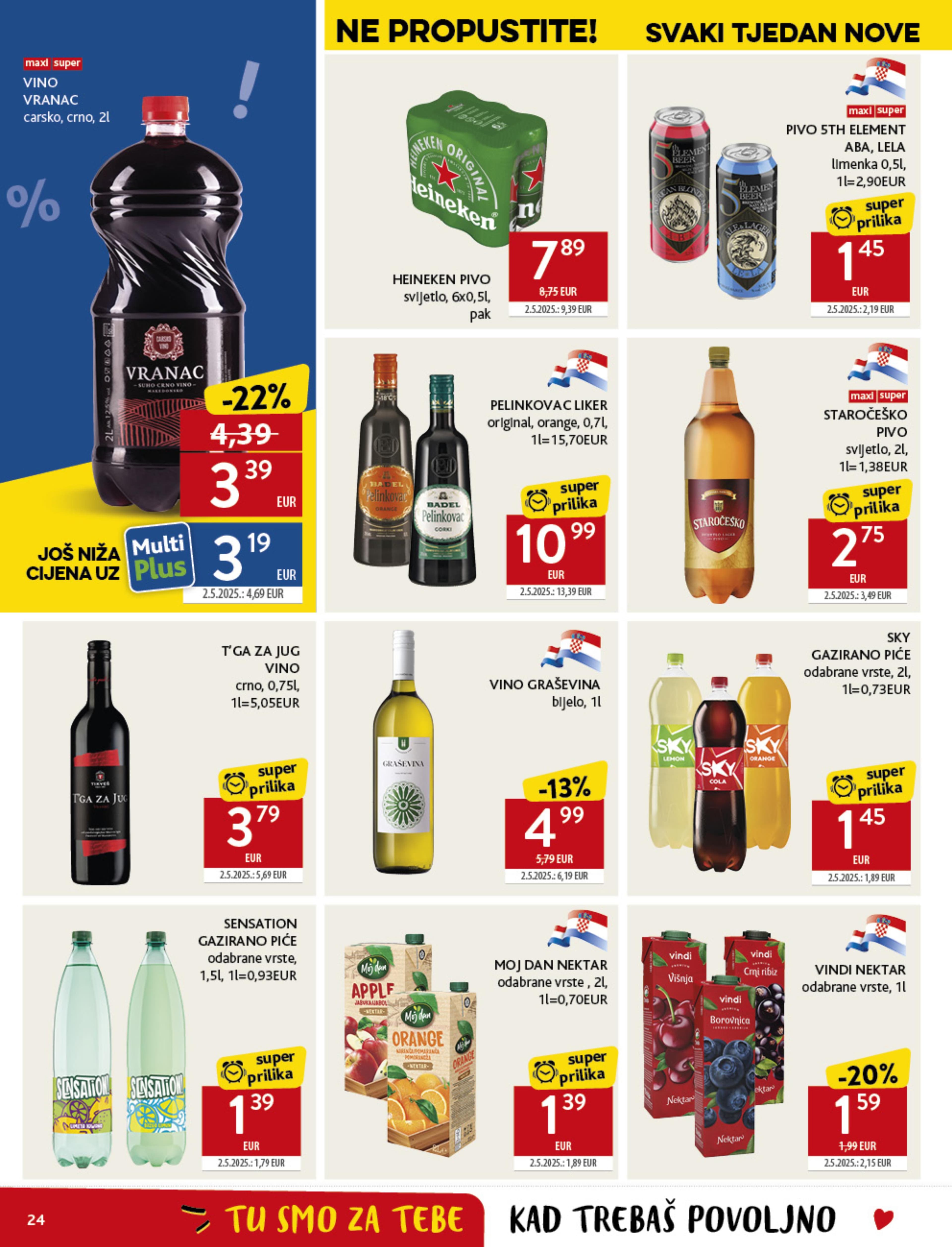 Page from catalog: Akcijska ponuda