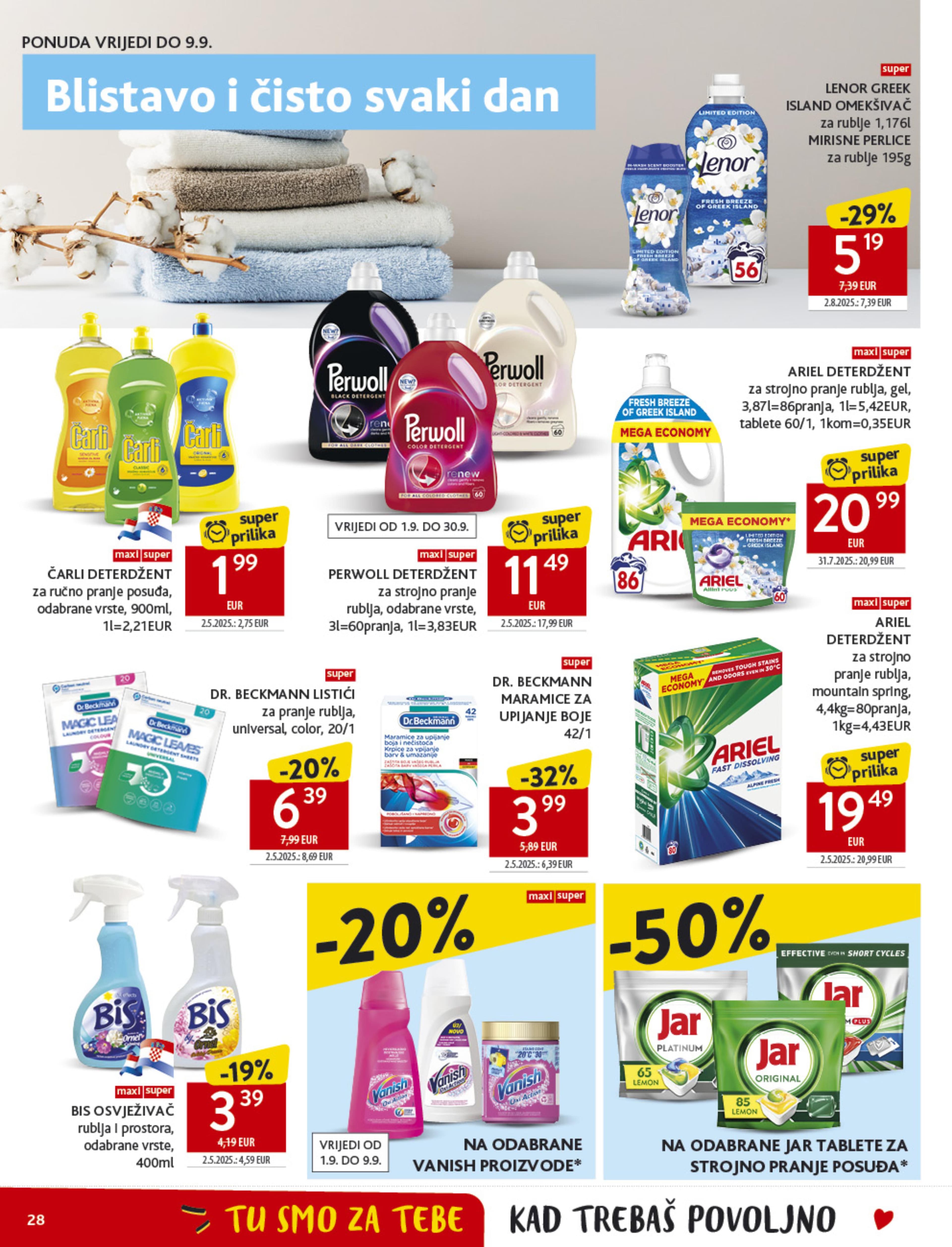 Page from catalog: Akcijska ponuda
