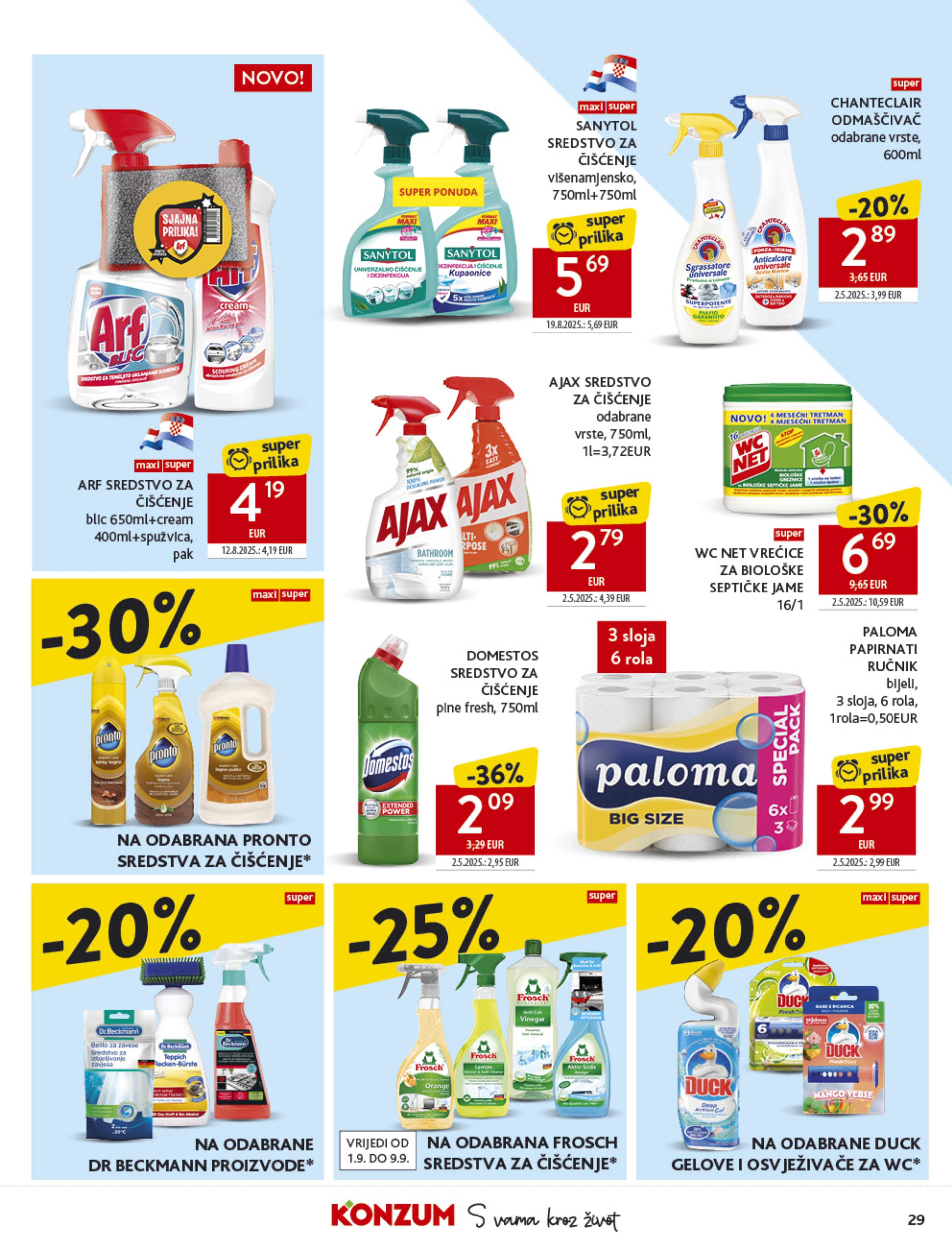 Page from catalog: Akcijska ponuda