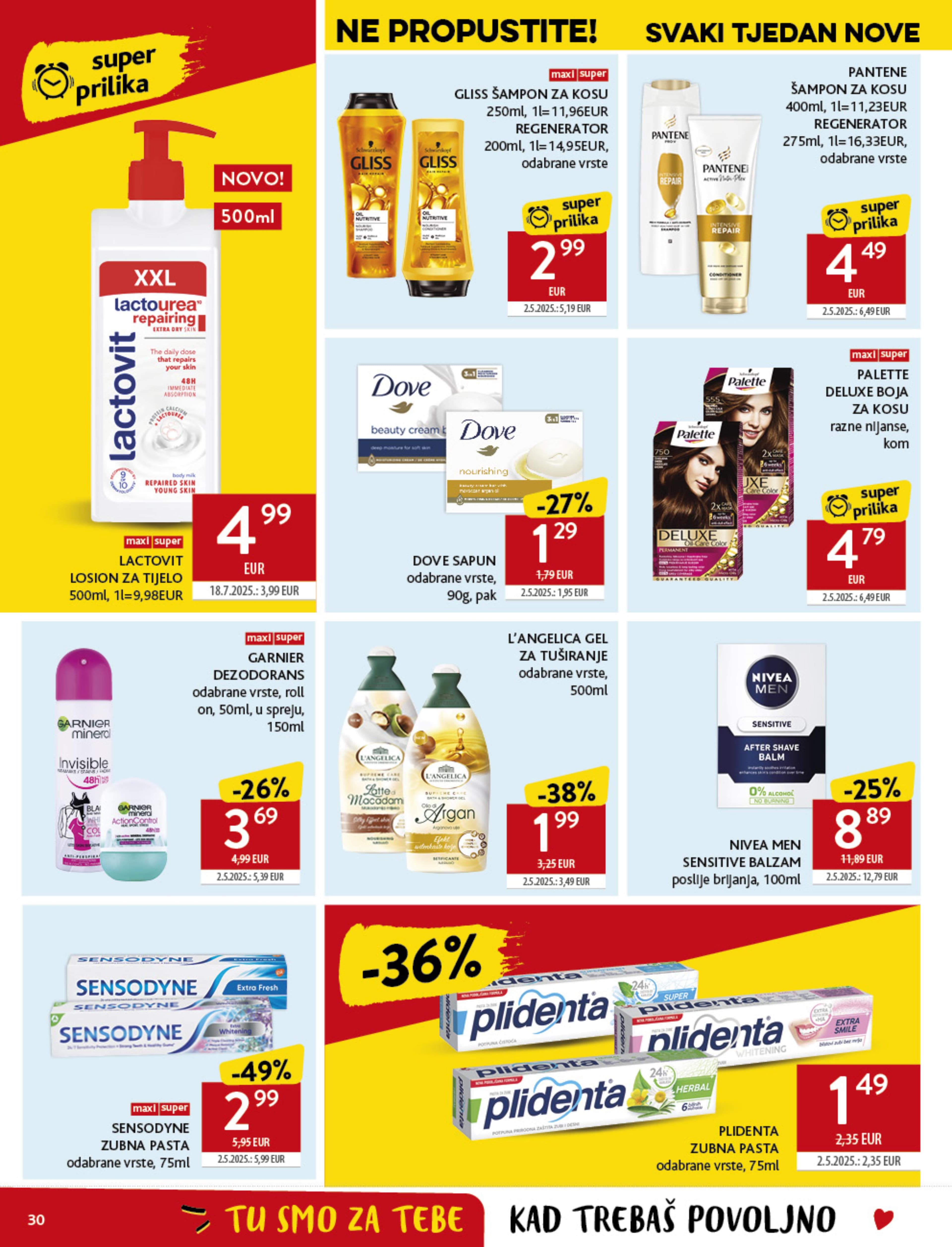 Page from catalog: Akcijska ponuda