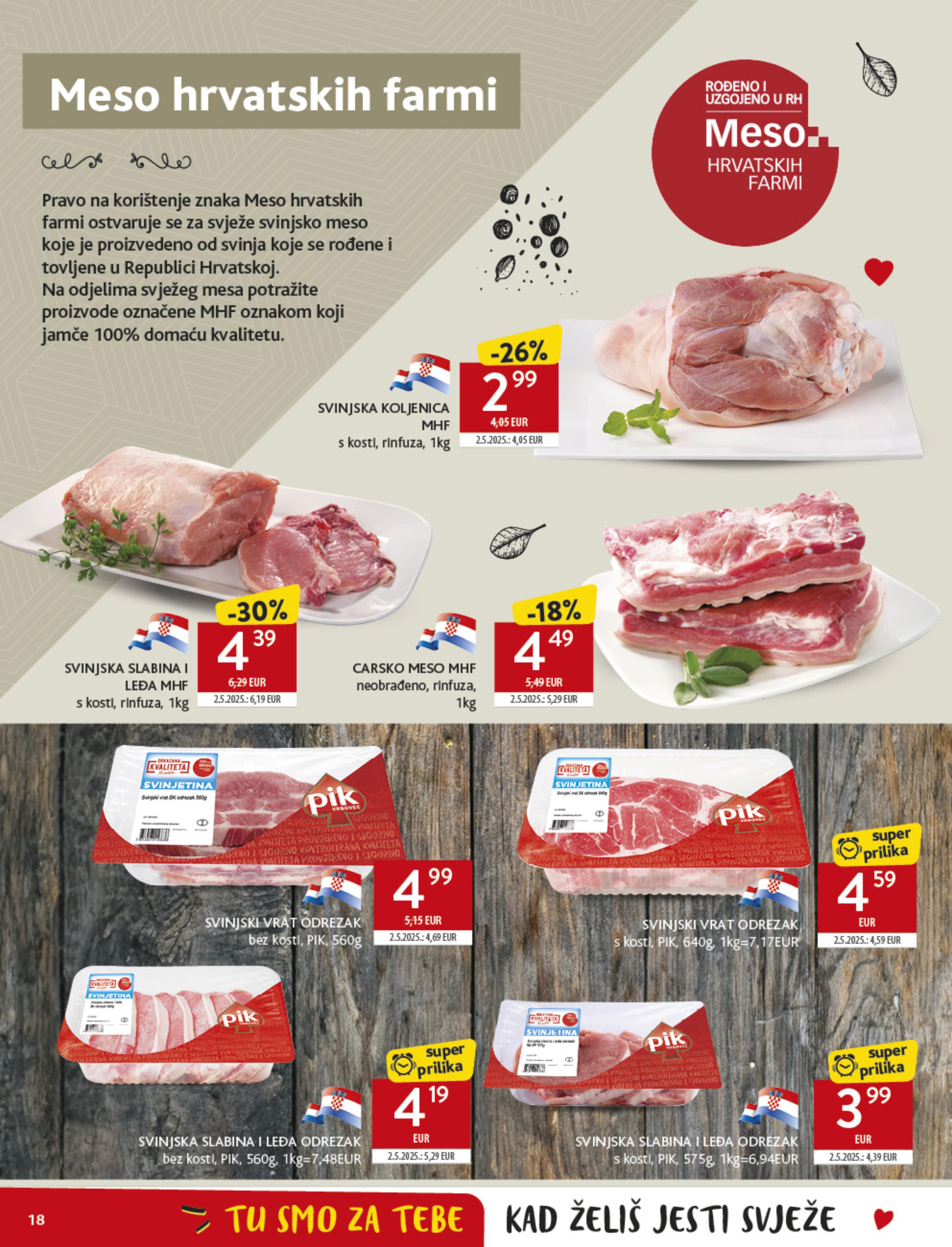 Page from catalog: Akcijska ponuda