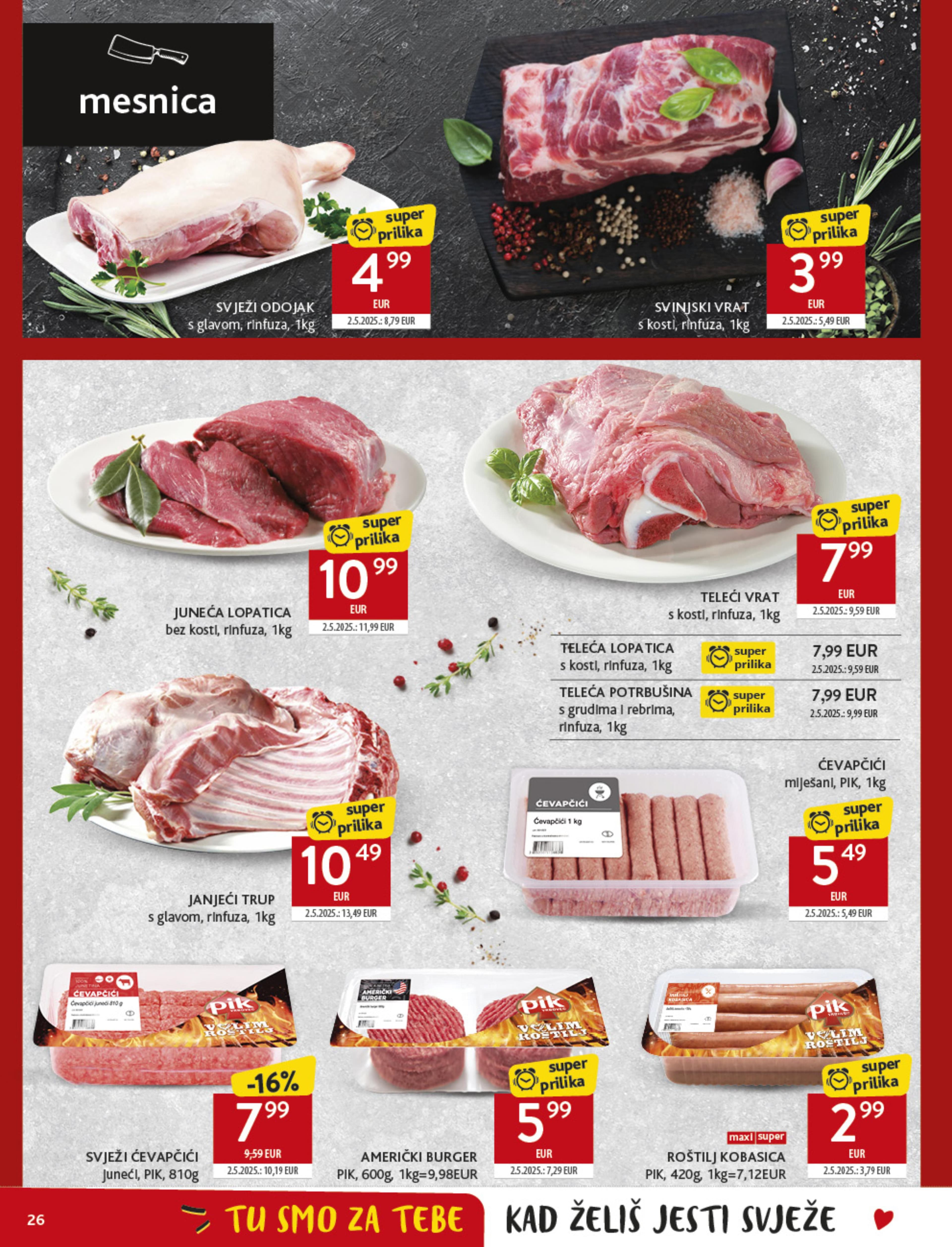 Page from catalog: Akcijska ponuda