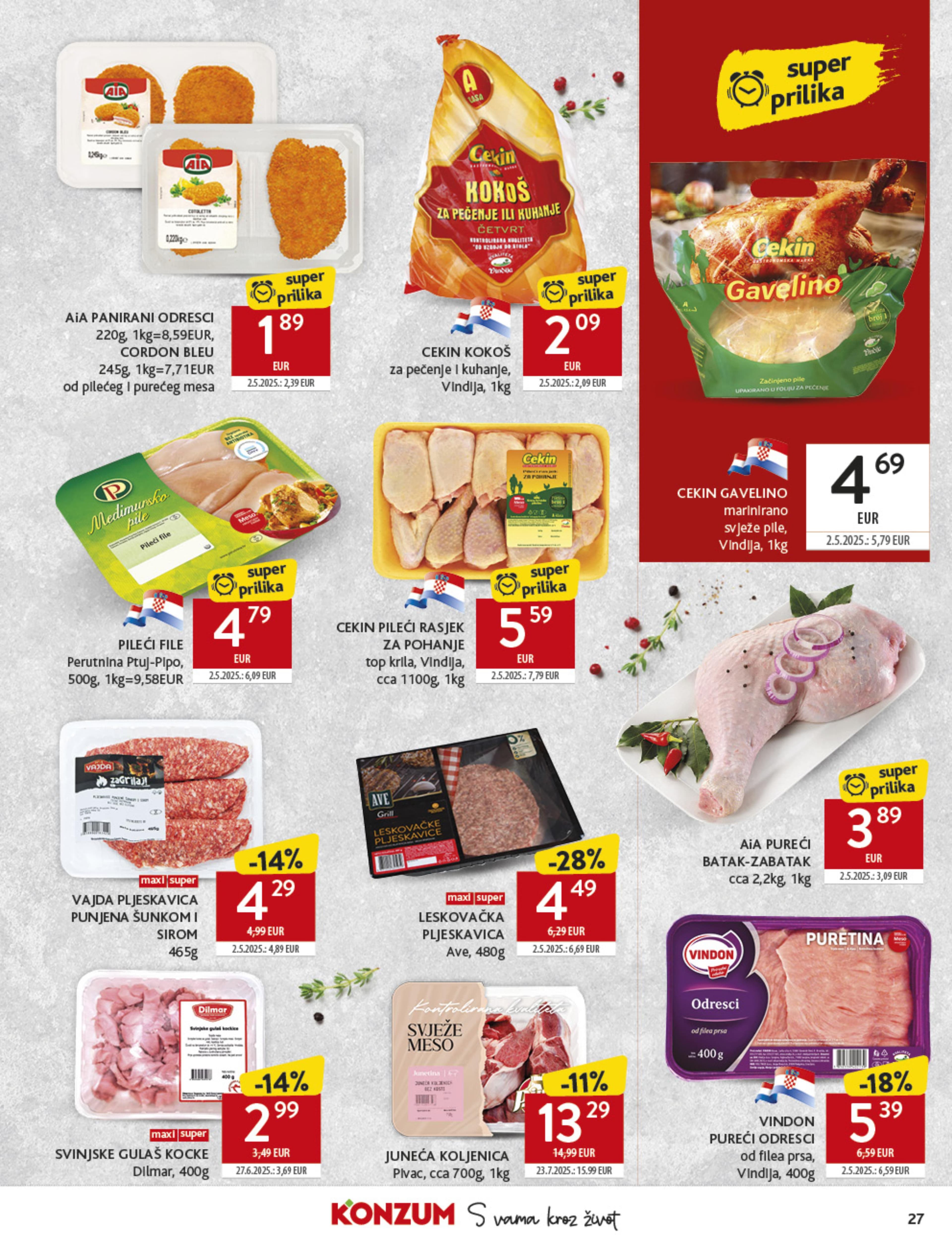 Page from catalog: Akcijska ponuda