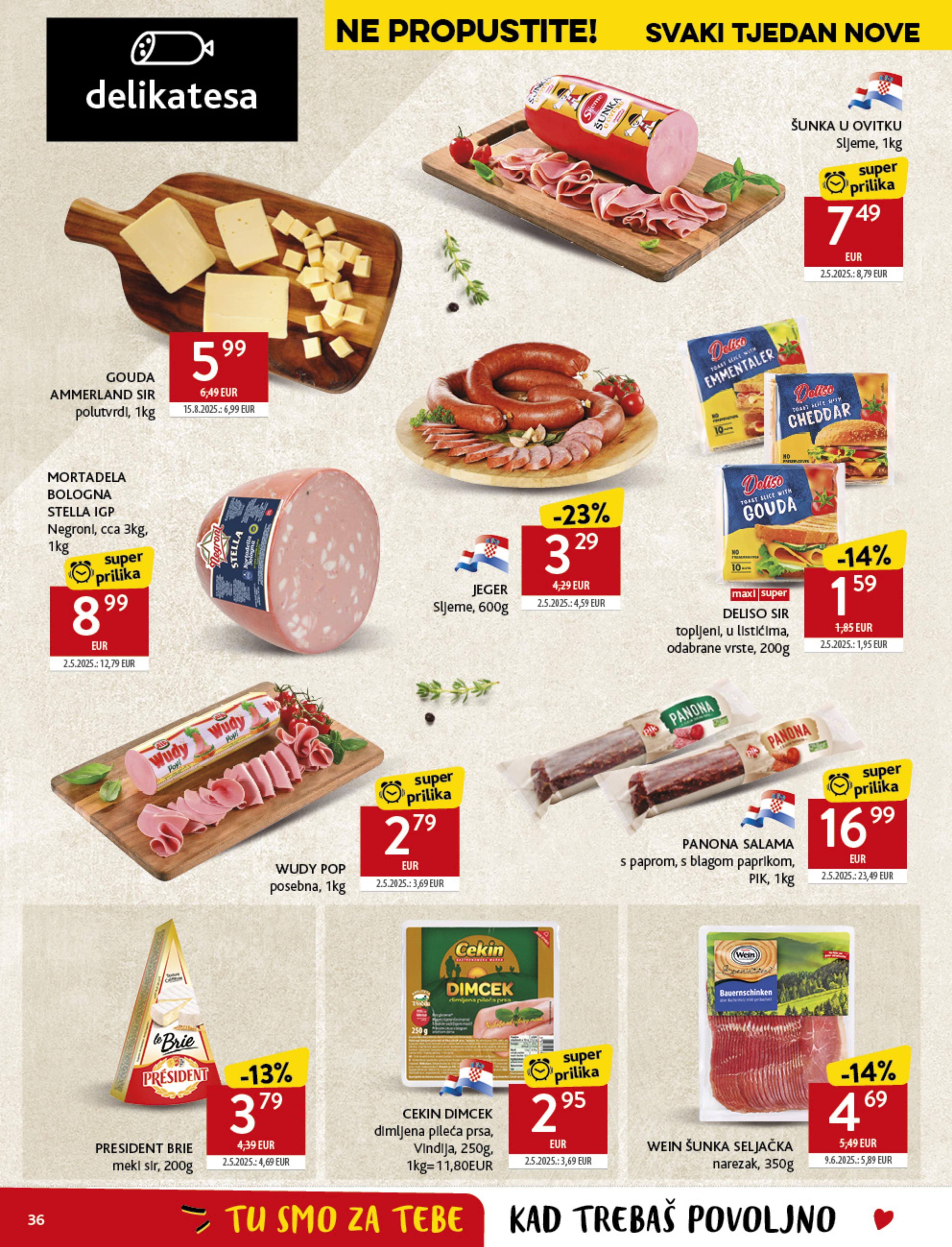 Page from catalog: Akcijska ponuda
