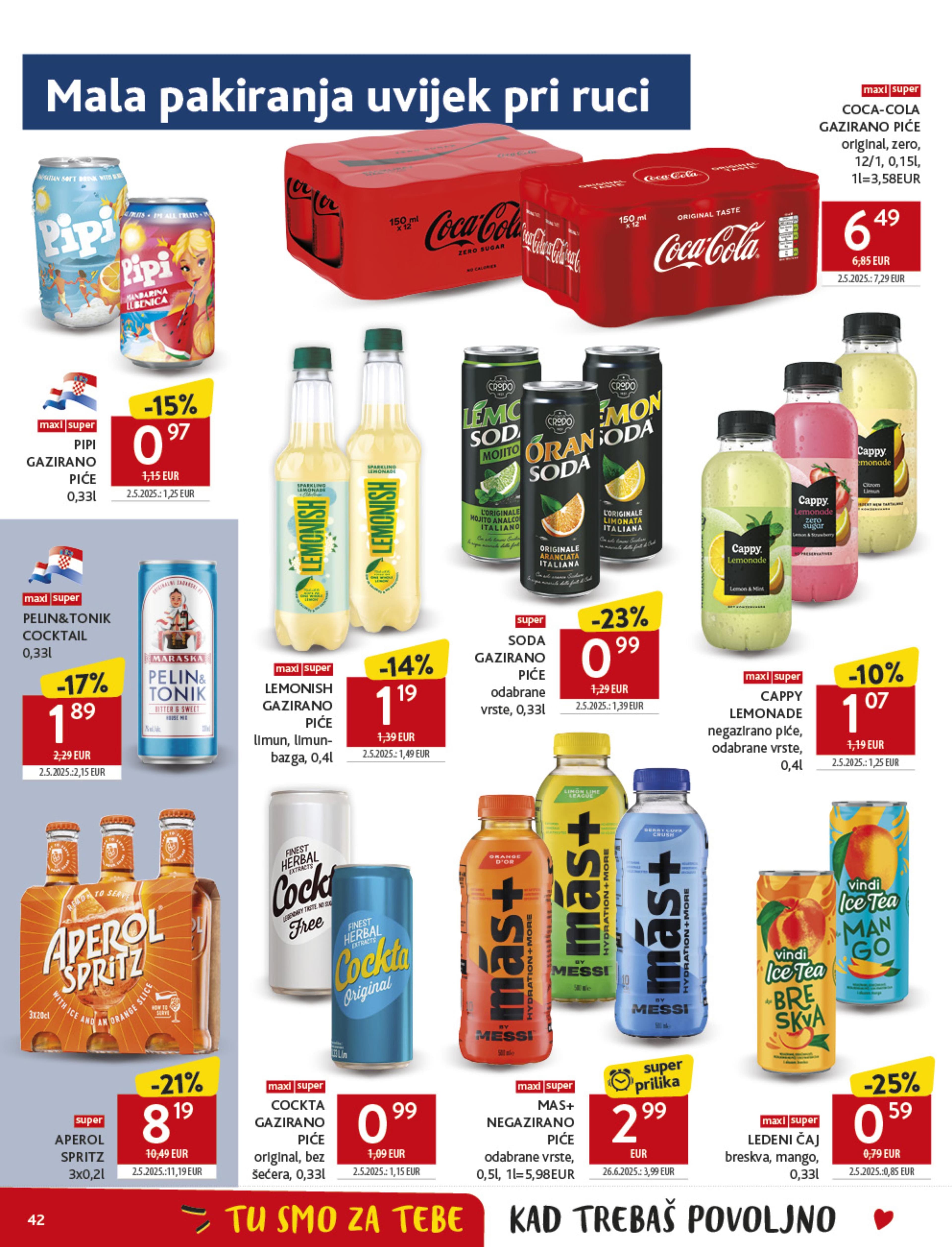 Page from catalog: Akcijska ponuda
