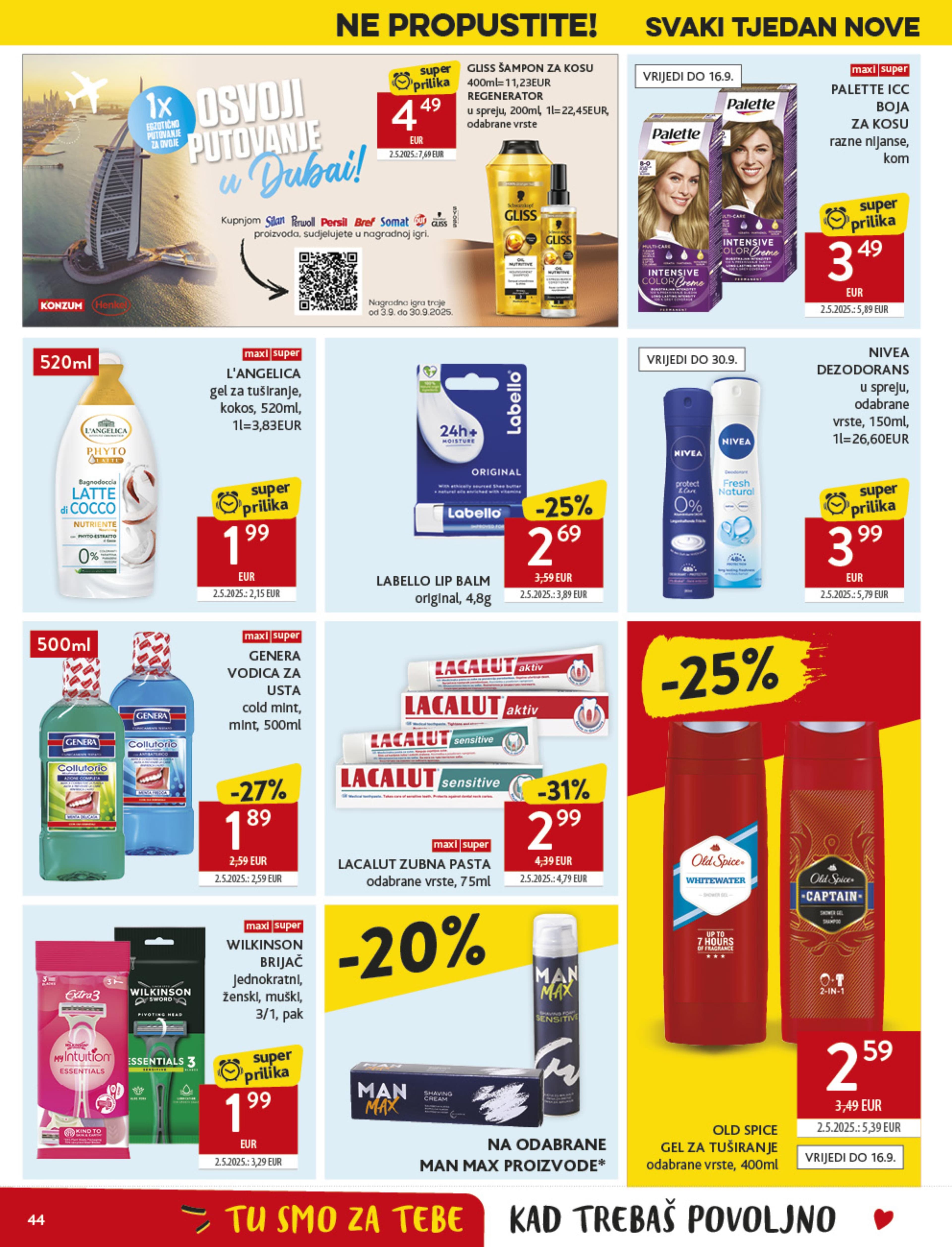 Page from catalog: Akcijska ponuda