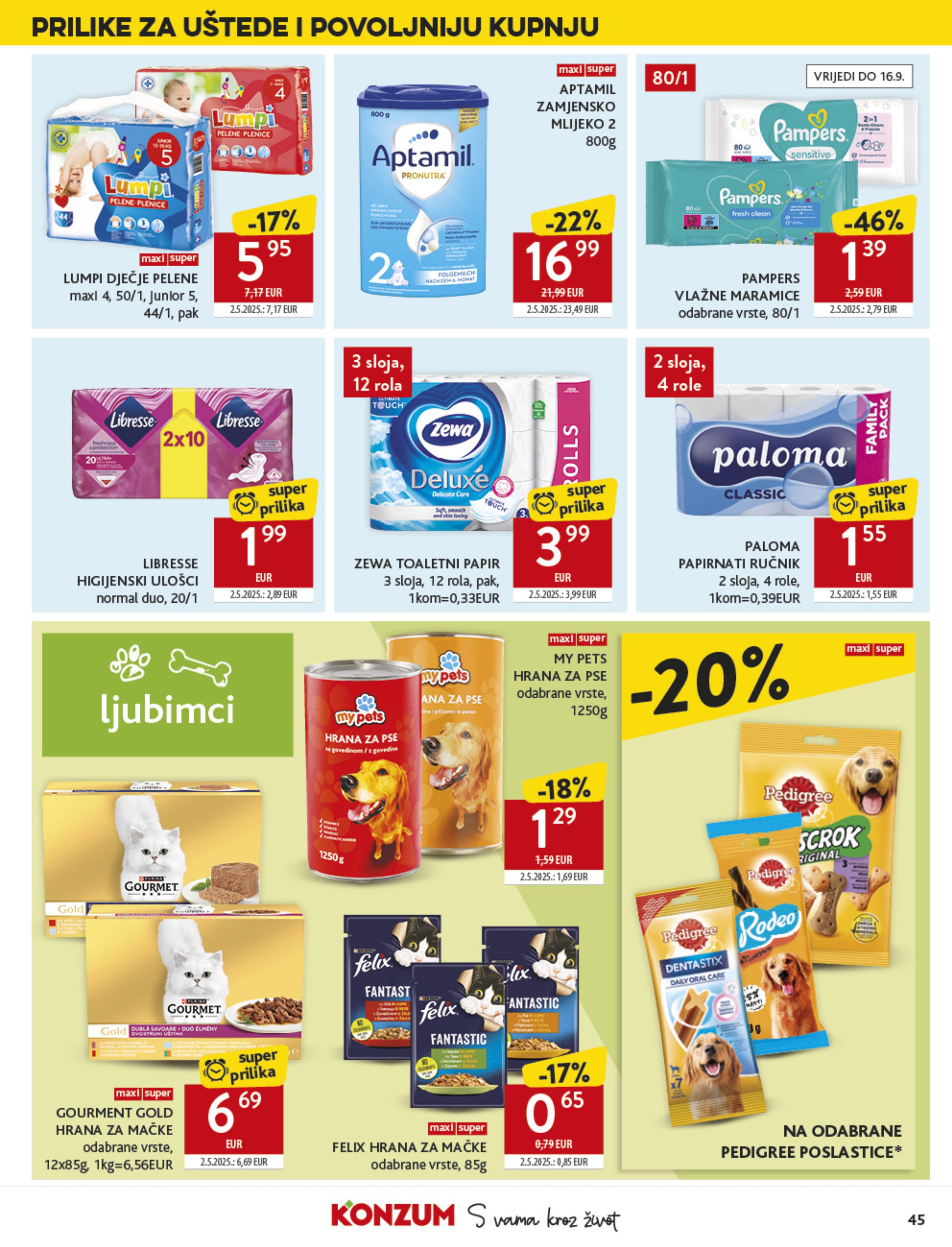 Page from catalog: Akcijska ponuda