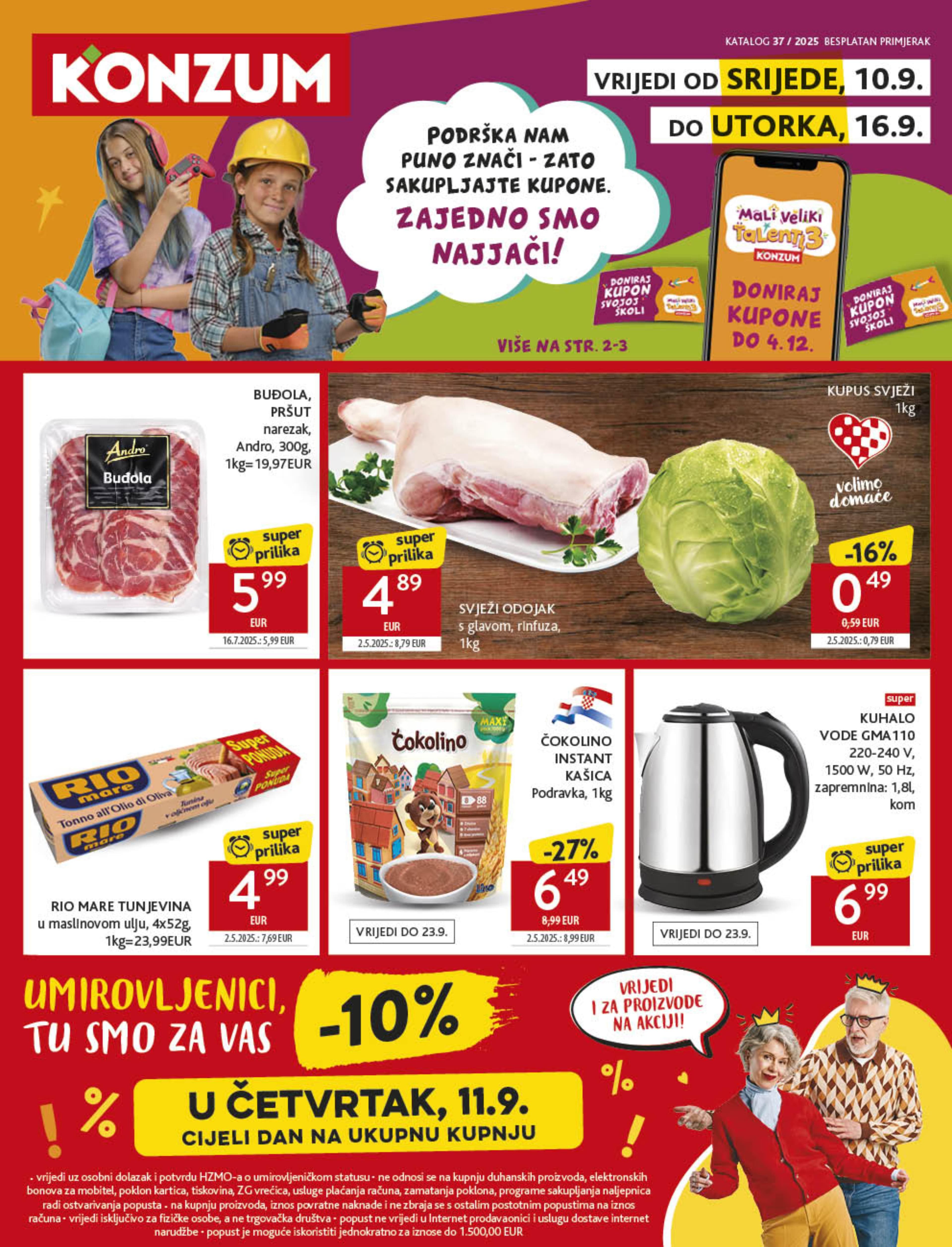 Page from catalog: Akcijska ponuda