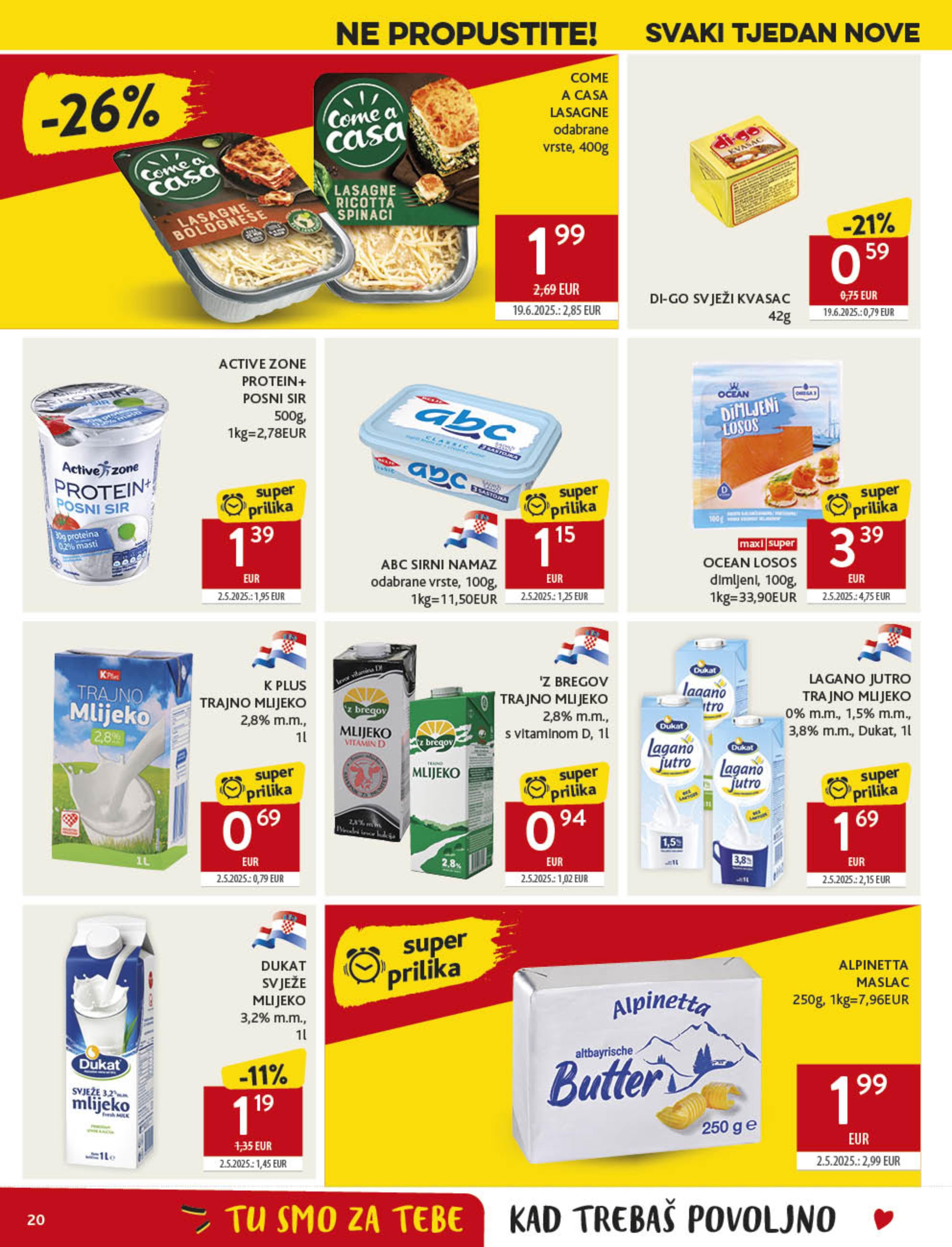 Page from catalog: Akcijska ponuda
