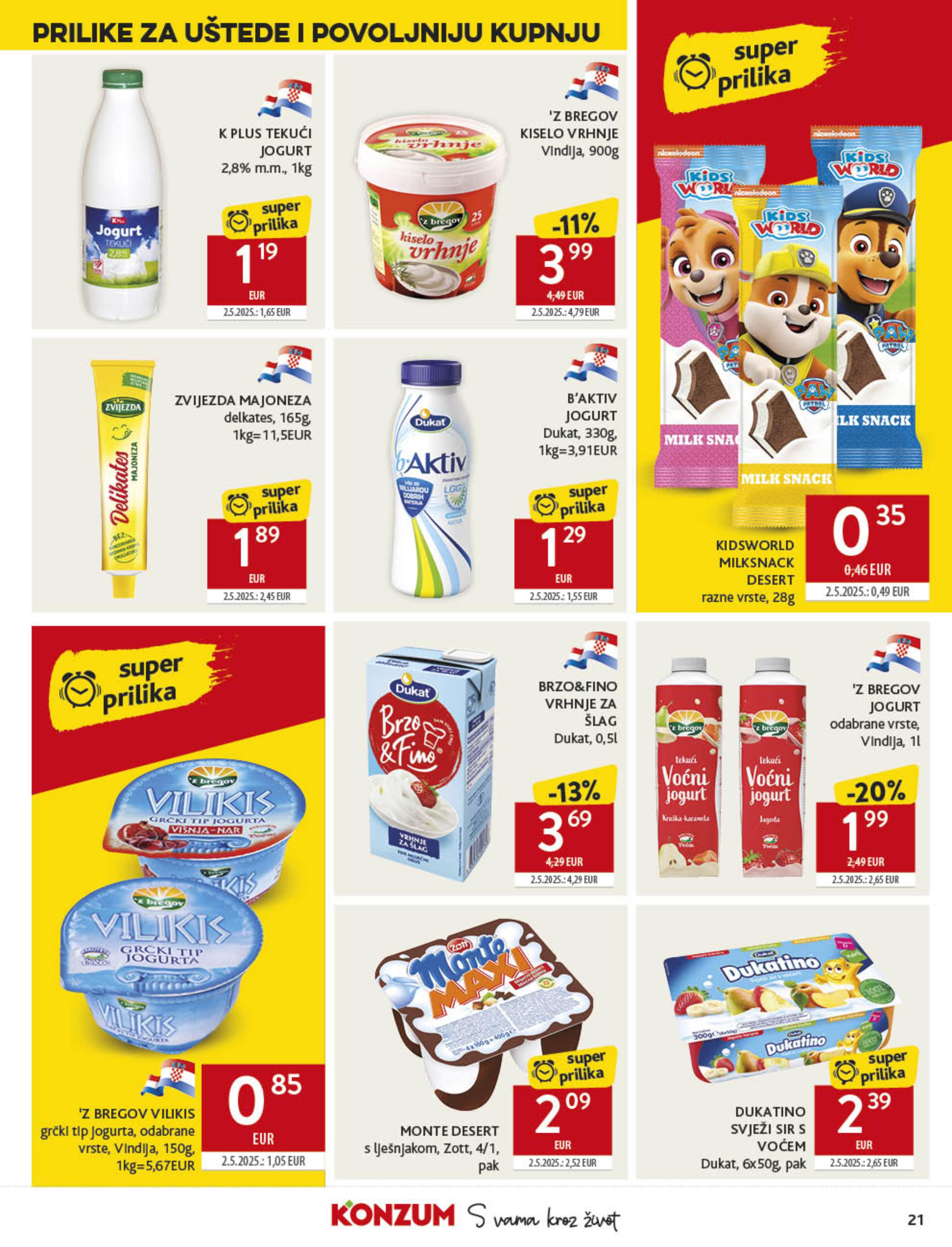 Page from catalog: Akcijska ponuda