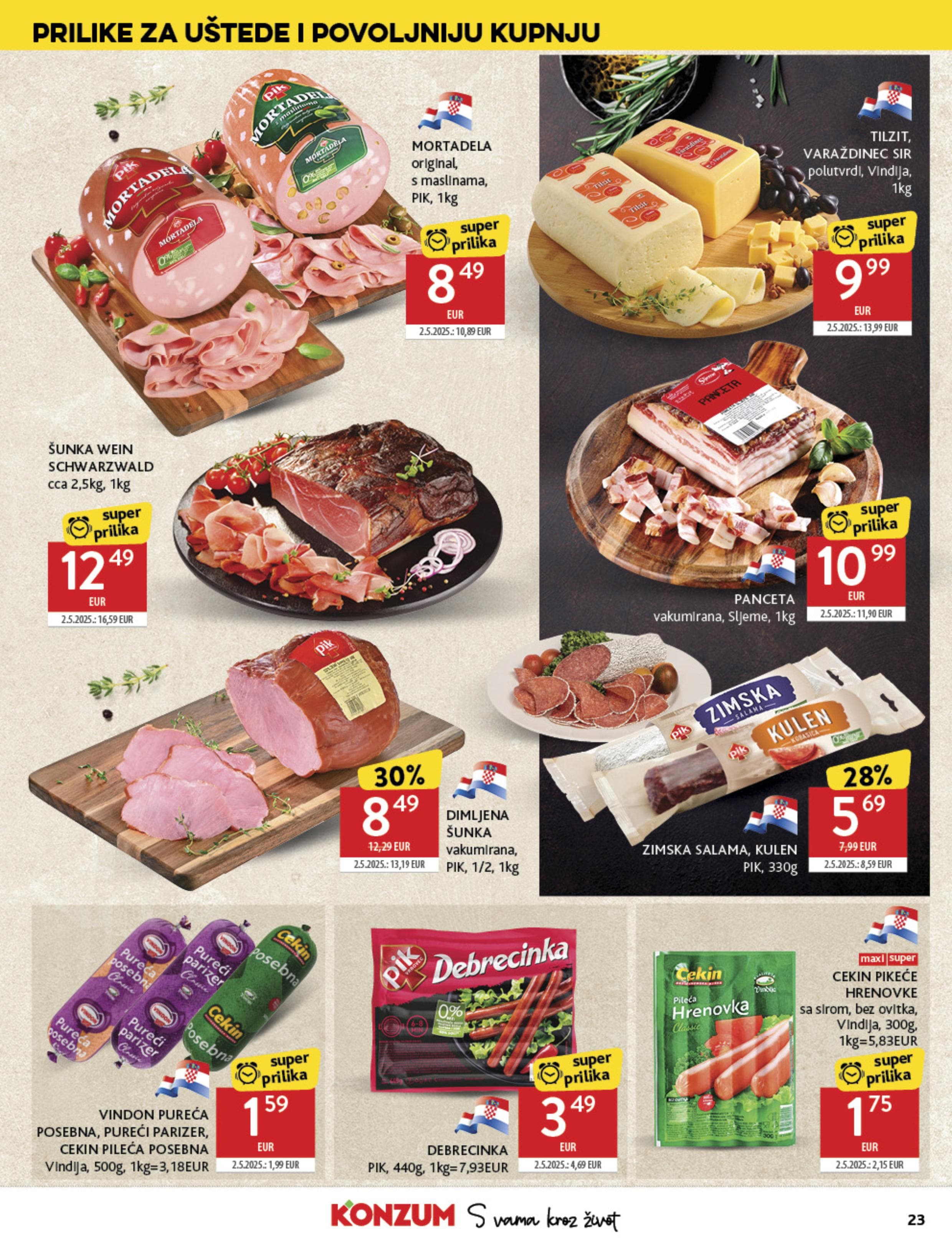 Page from catalog: Akcijska ponuda