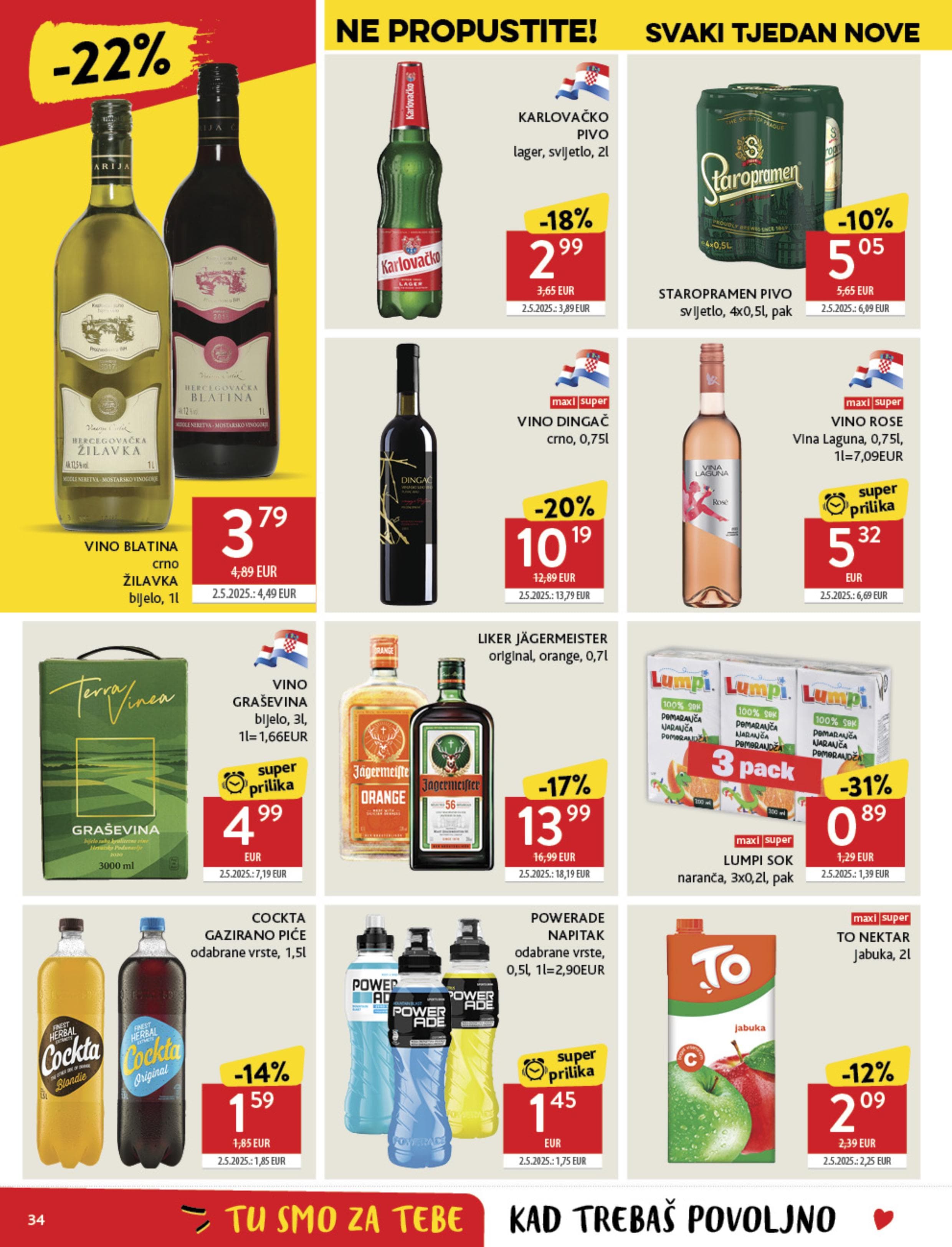 Page from catalog: Akcijska ponuda