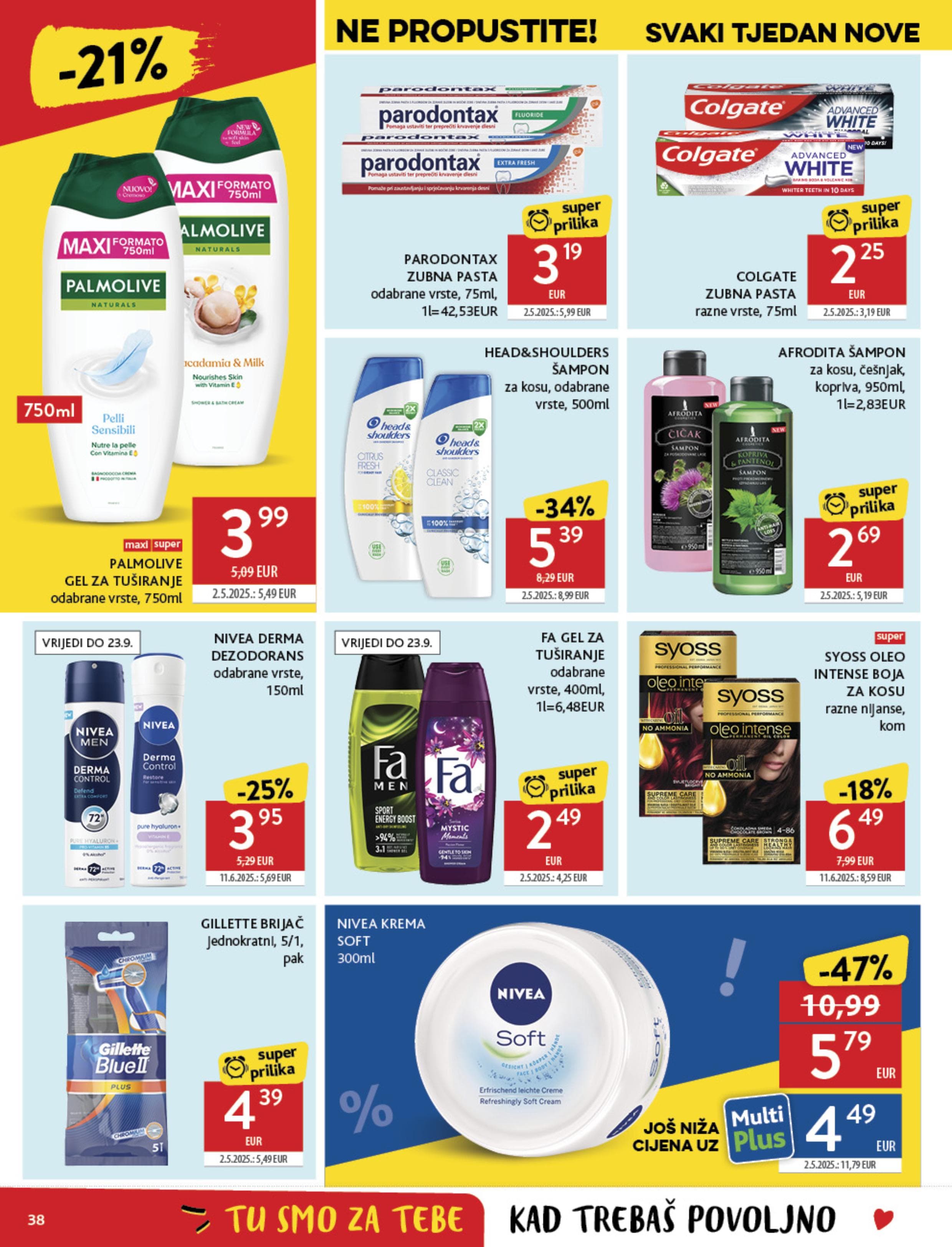 Page from catalog: Akcijska ponuda