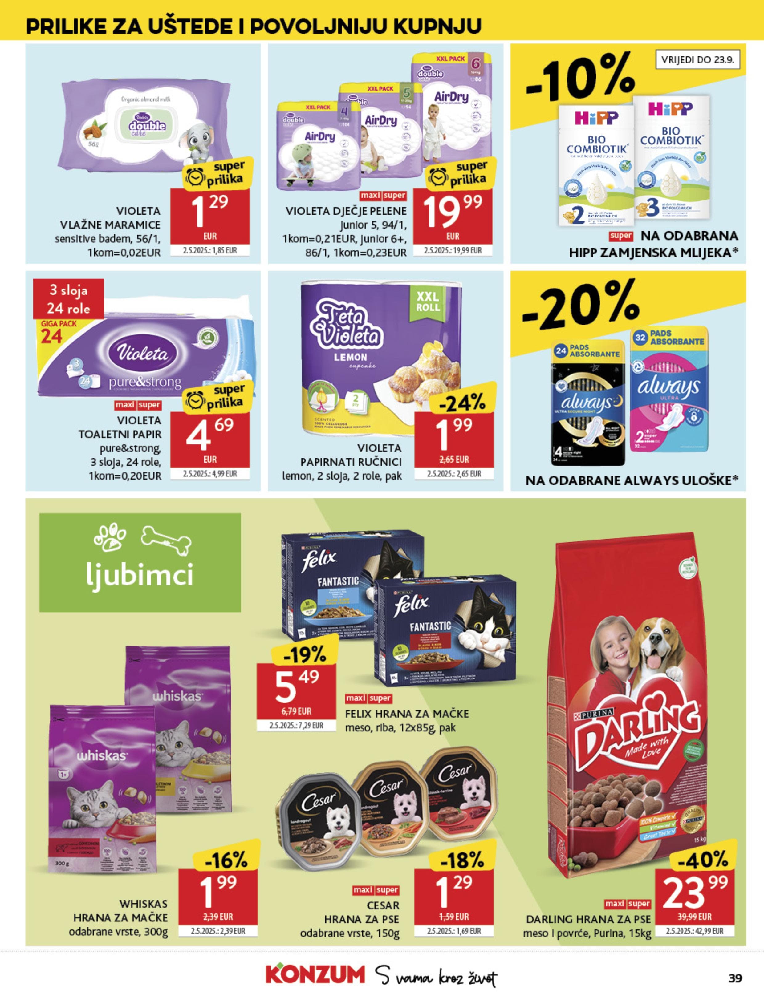 Page from catalog: Akcijska ponuda