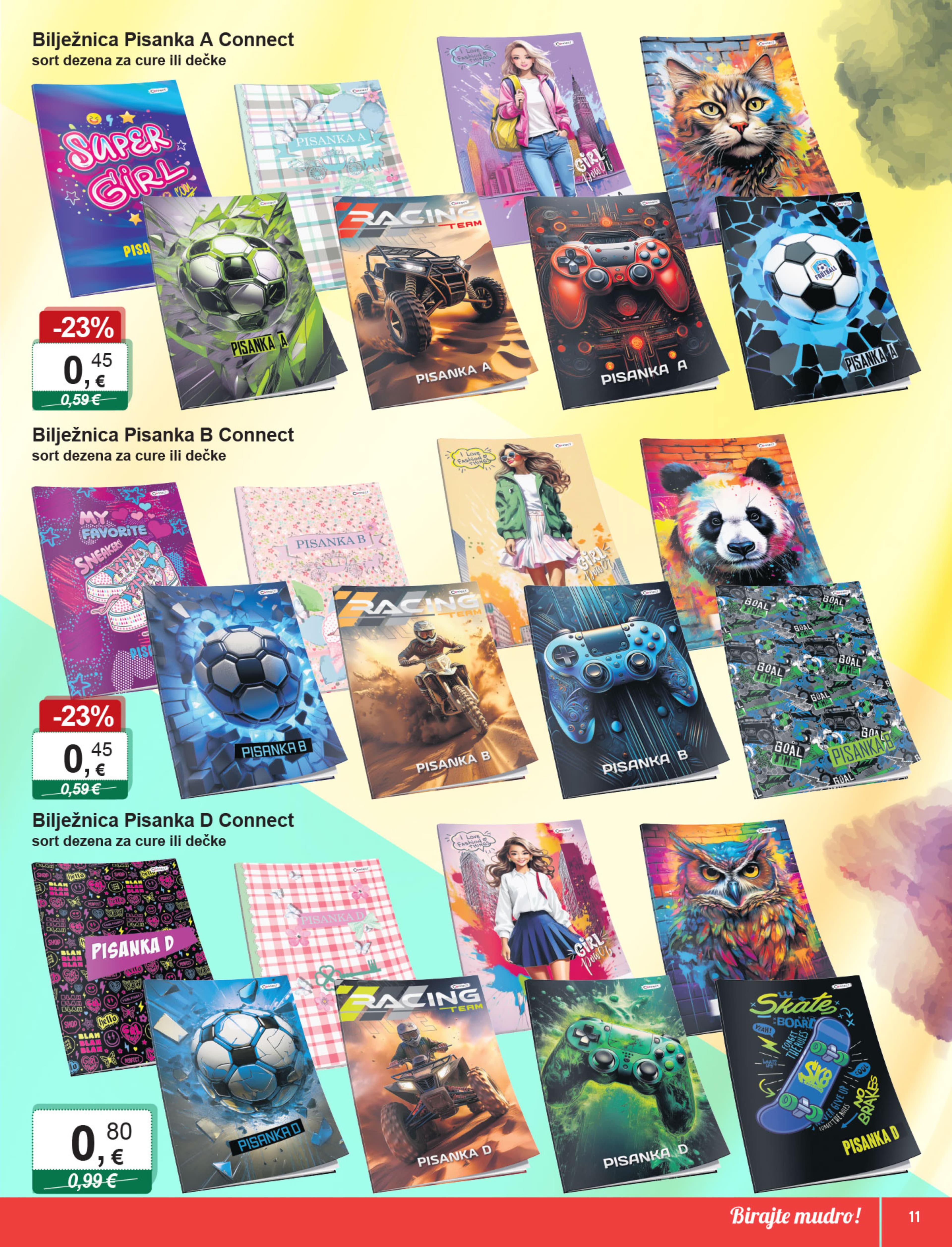 Page from catalog: Povratak u školu